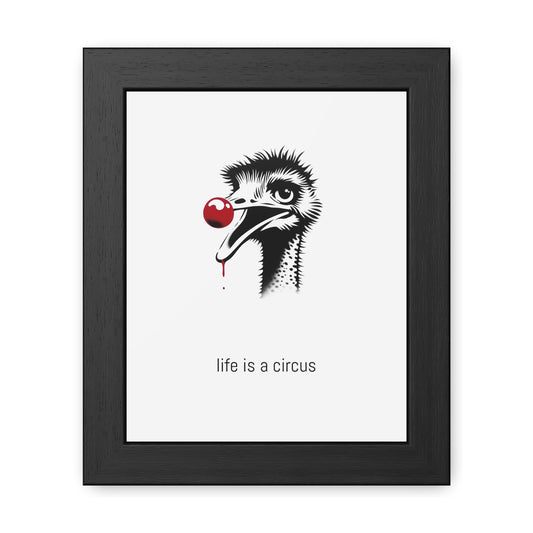 Dot — Anxious, scatterbrained, head in the sand about everything. Somehow always fine. — 'Life Is a Circus' Art Print