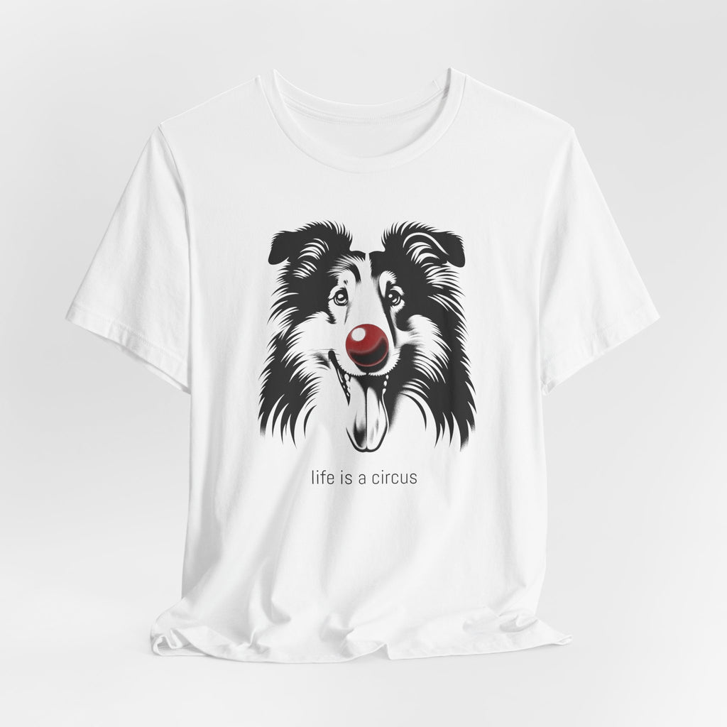 BEAU the Rough Collie — Life is a Circus Garment-Dyed Tee