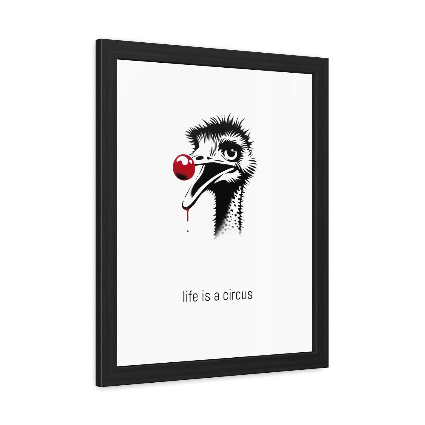 Dot — Anxious, scatterbrained, head in the sand about everything. Somehow always fine. — 'Life Is a Circus' Art Print