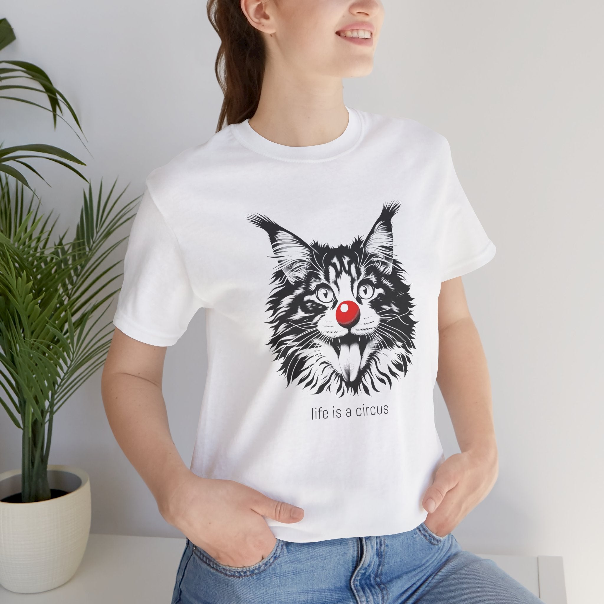 BOONE the Maine Coon — Life is a Circus Garment-Dyed Tee