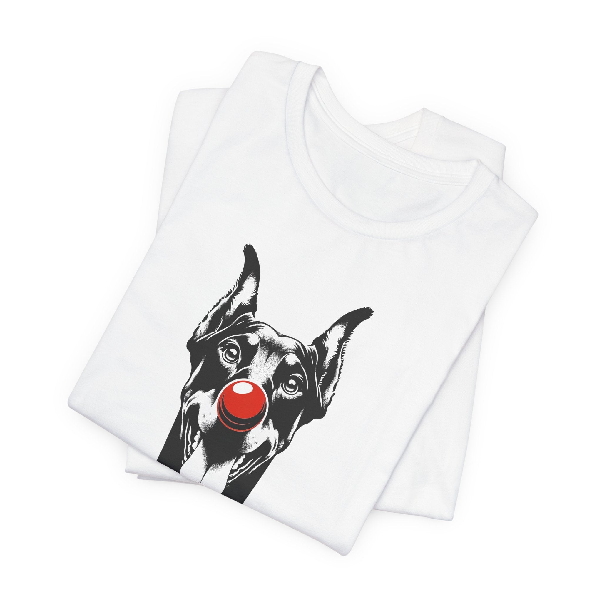 REX the Doberman — Life is a Circus Garment-Dyed Tee