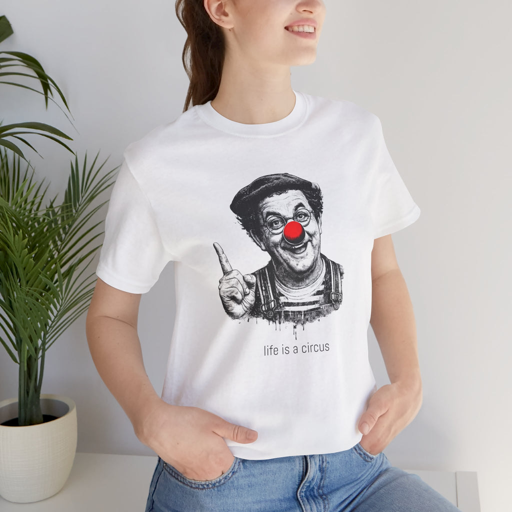 THE CLOWN — Life is a Circus Garment-Dyed Tee