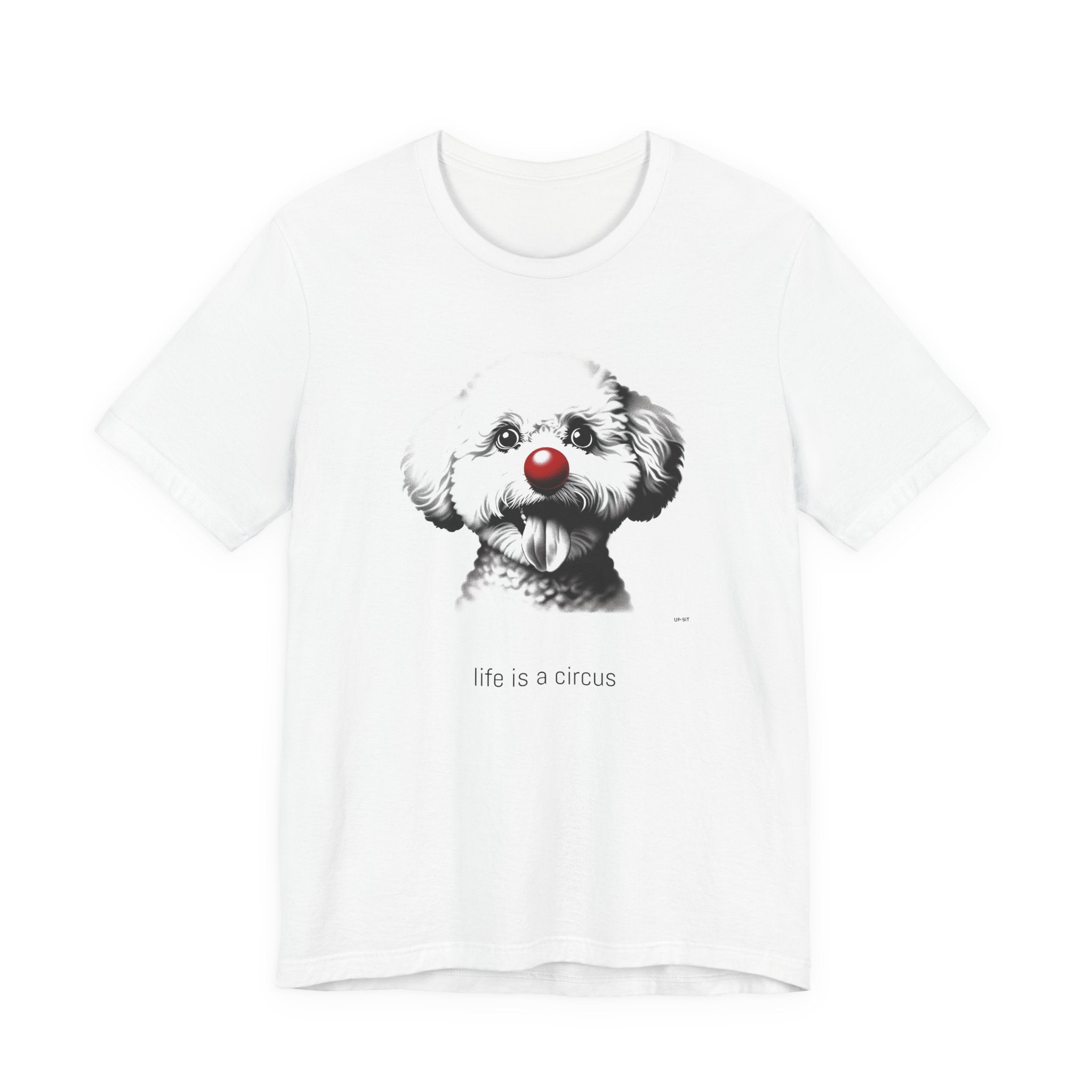 BOBO the Bichon Frisé — Life is a Circus Garment-Dyed Tee