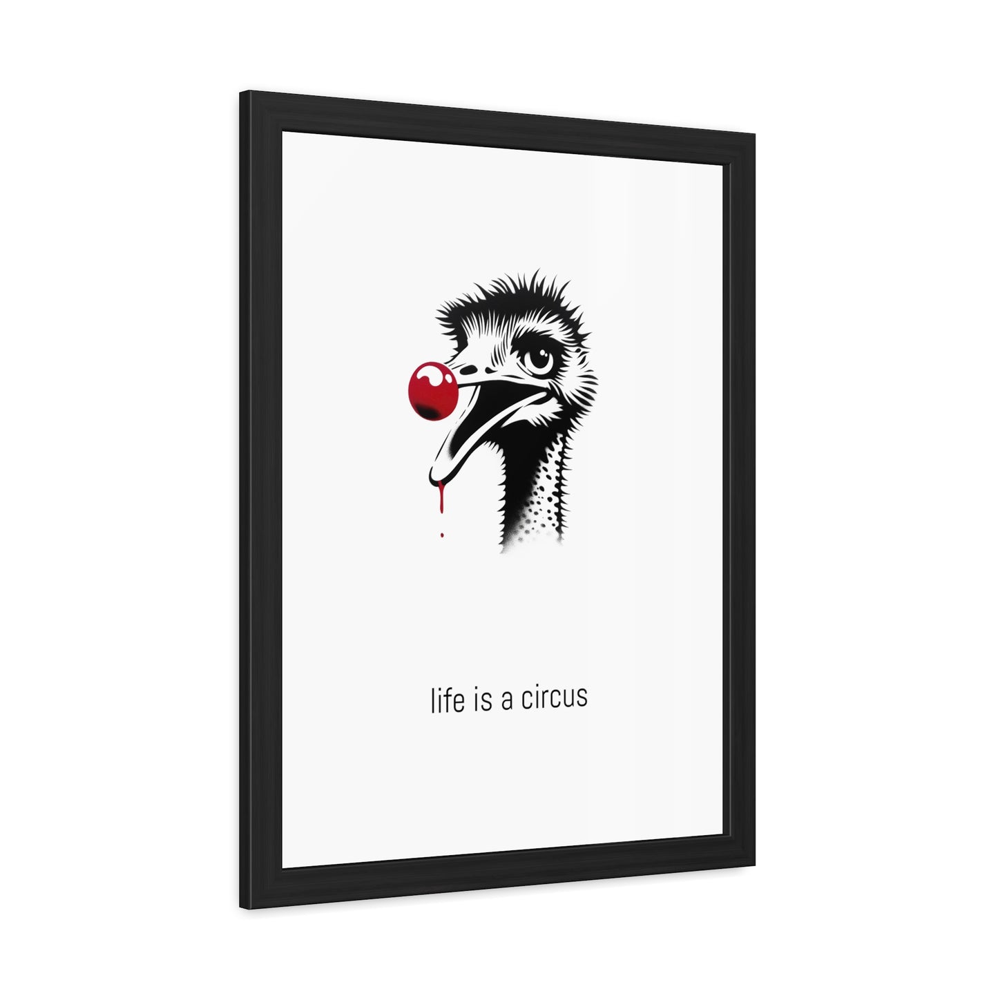 Dot — Anxious, scatterbrained, head in the sand about everything. Somehow always fine. — 'Life Is a Circus' Art Print