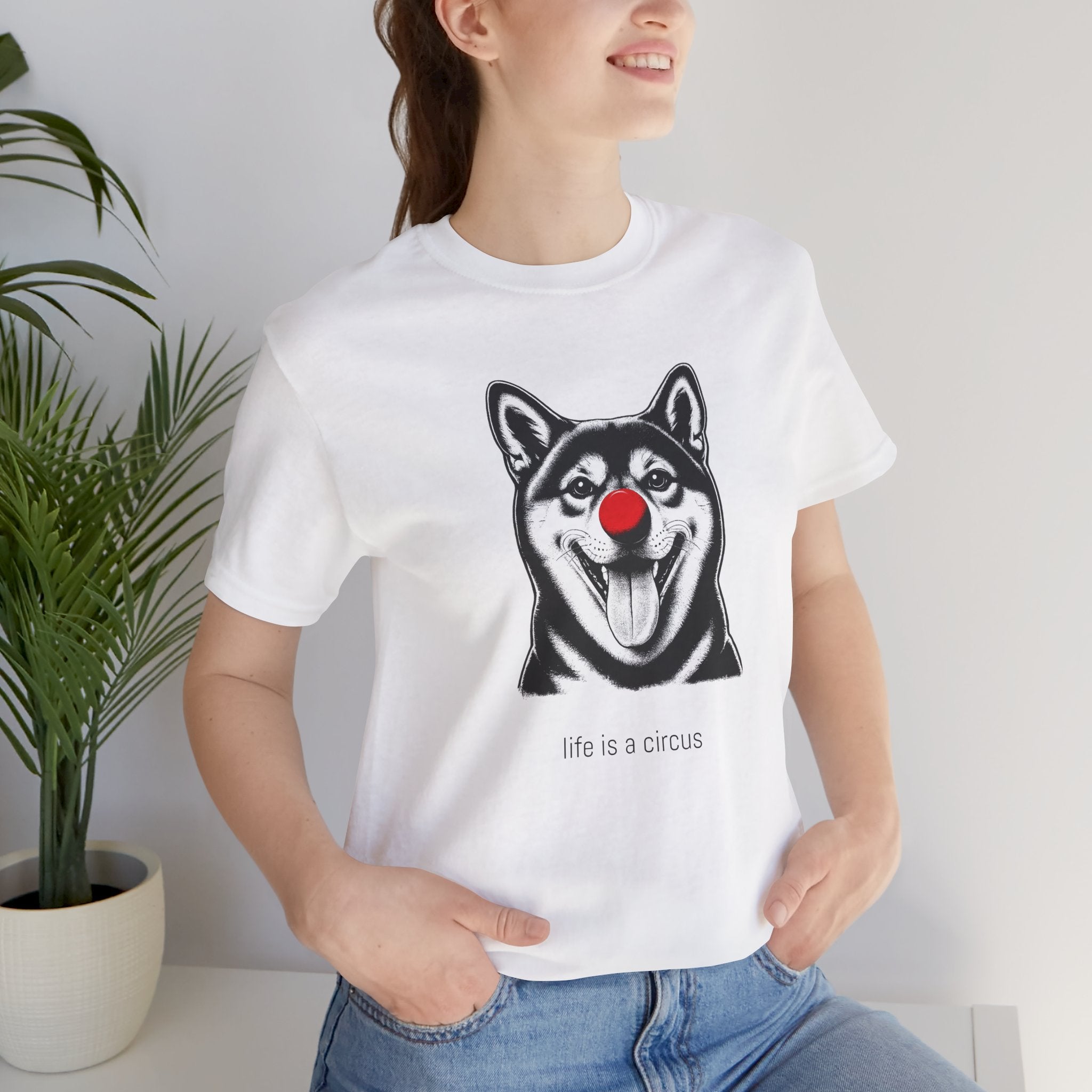 KENZO the Shiba Inu — Life is a Circus Garment-Dyed Tee