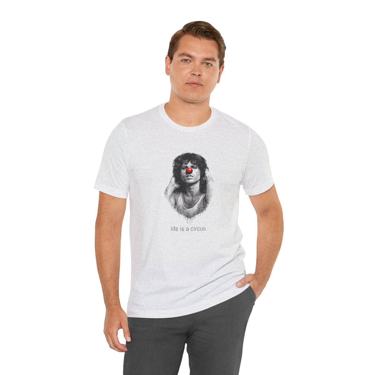 The Poet stencil art t-shirt by Life is a Circus