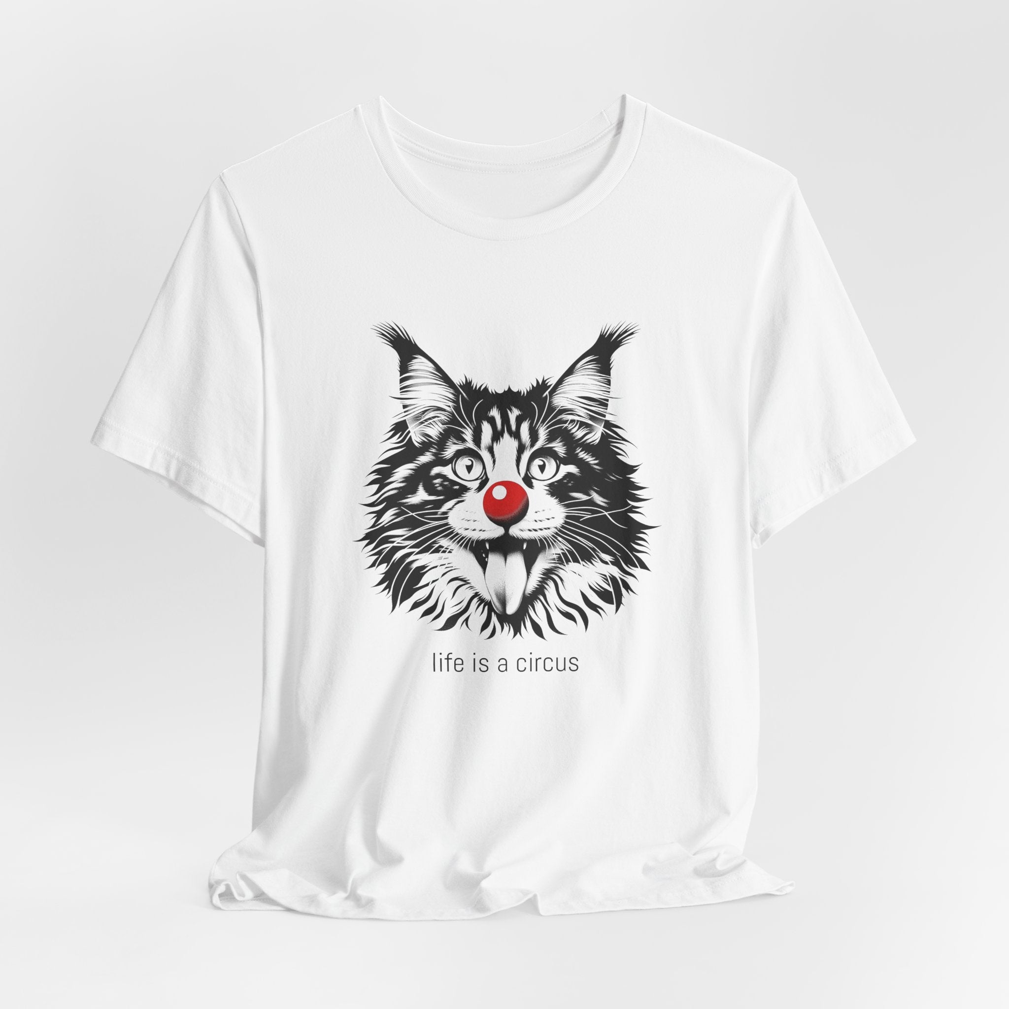 BOONE the Maine Coon — Life is a Circus Garment-Dyed Tee