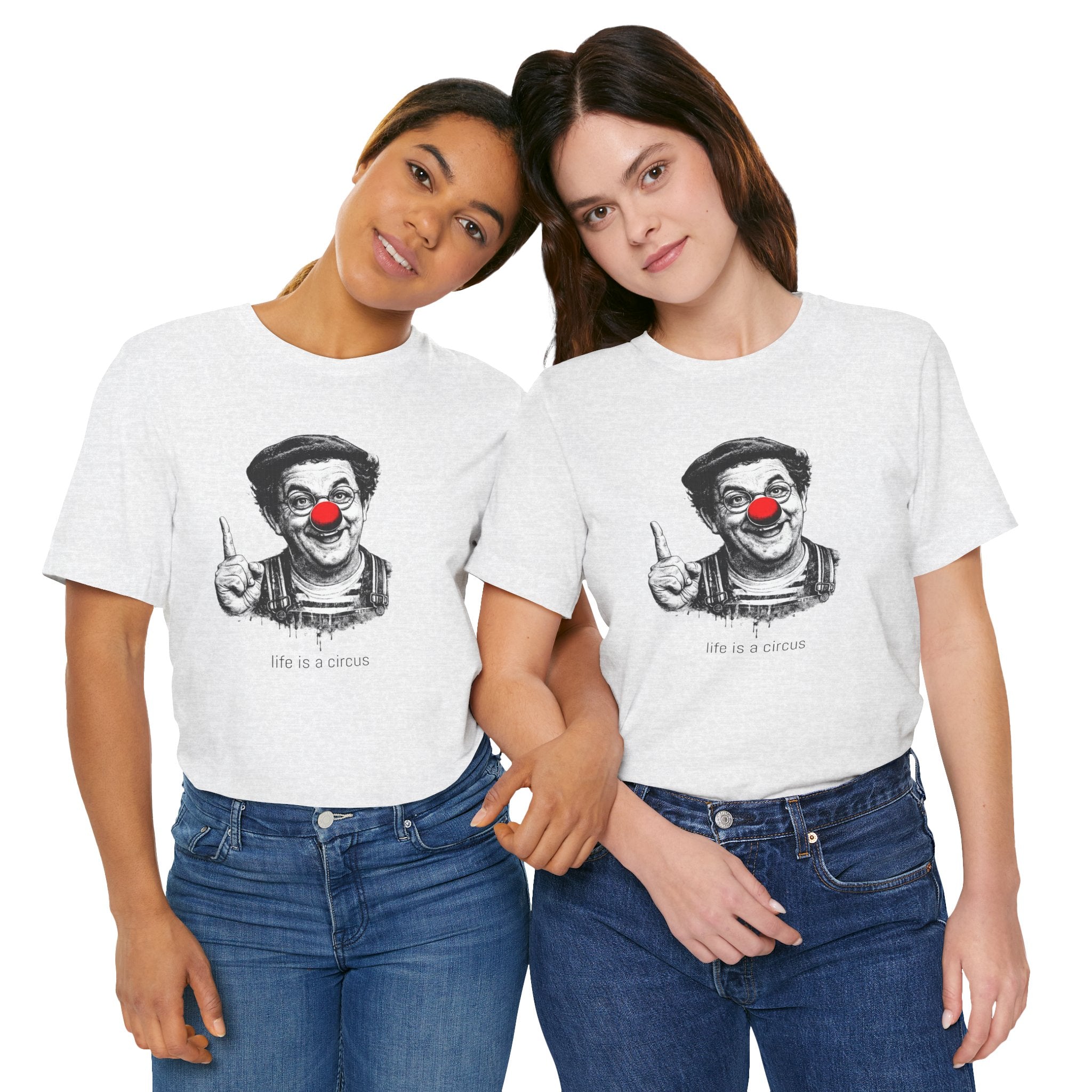 THE CLOWN — Life is a Circus Garment-Dyed Tee