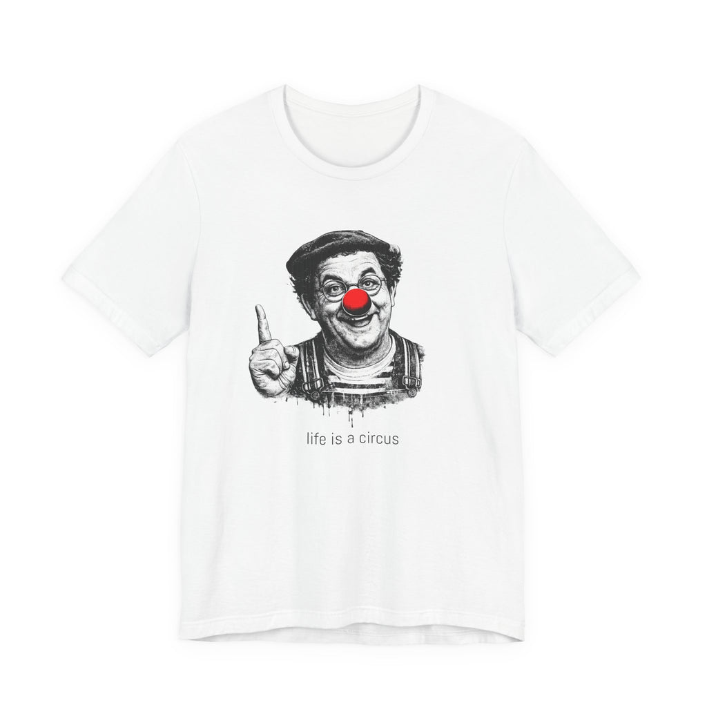 THE CLOWN — Life is a Circus Garment-Dyed Tee
