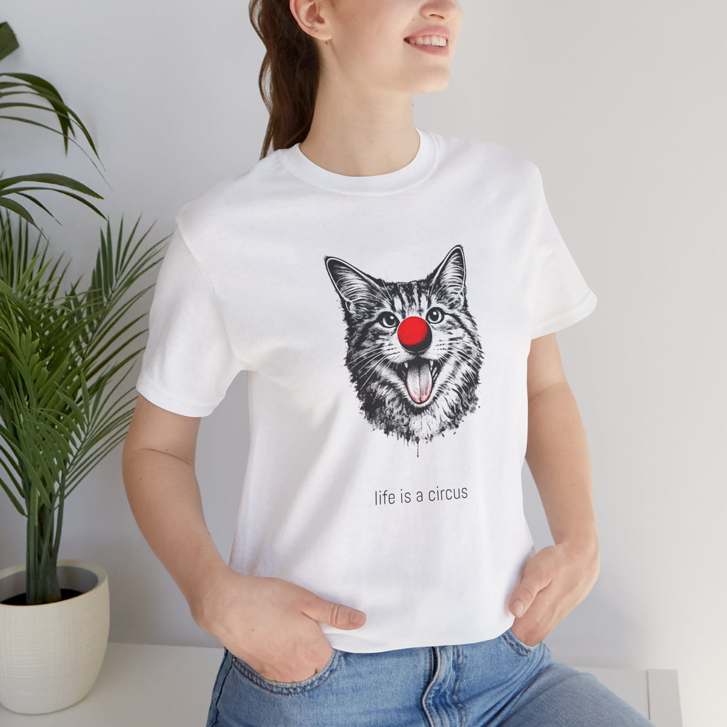 FJORD the Norwegian Forest Cat — Life is a Circus Garment-Dyed Tee