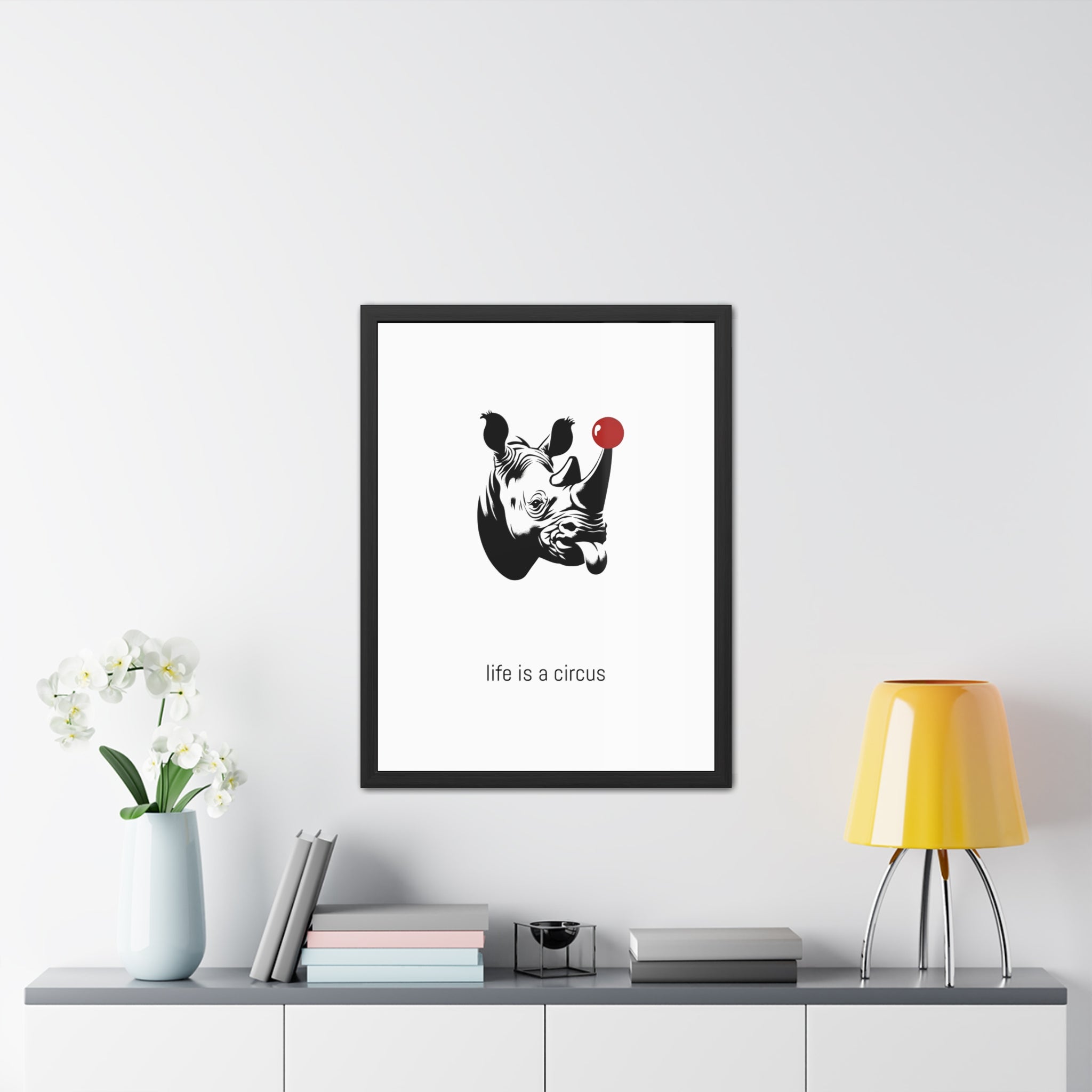 BRUNO — 'Life Is a Circus' Art Print