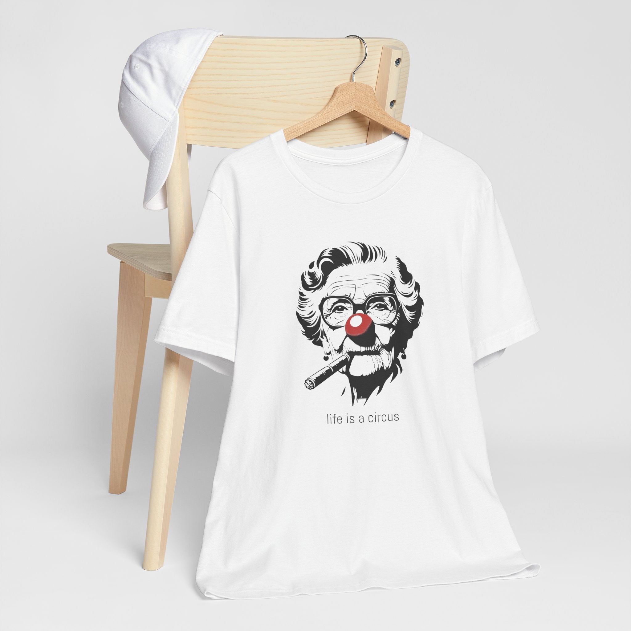 MAMIE — Life is a Circus Garment-Dyed Tee