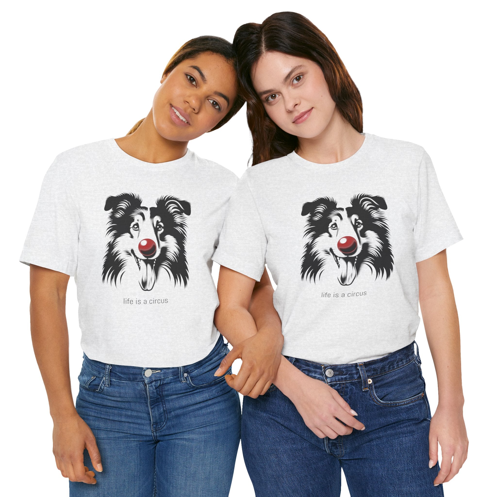 BEAU the Rough Collie — Life is a Circus Garment-Dyed Tee