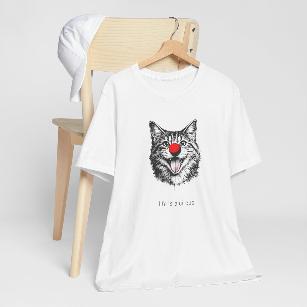 FJORD the Norwegian Forest Cat — Life is a Circus Garment-Dyed Tee