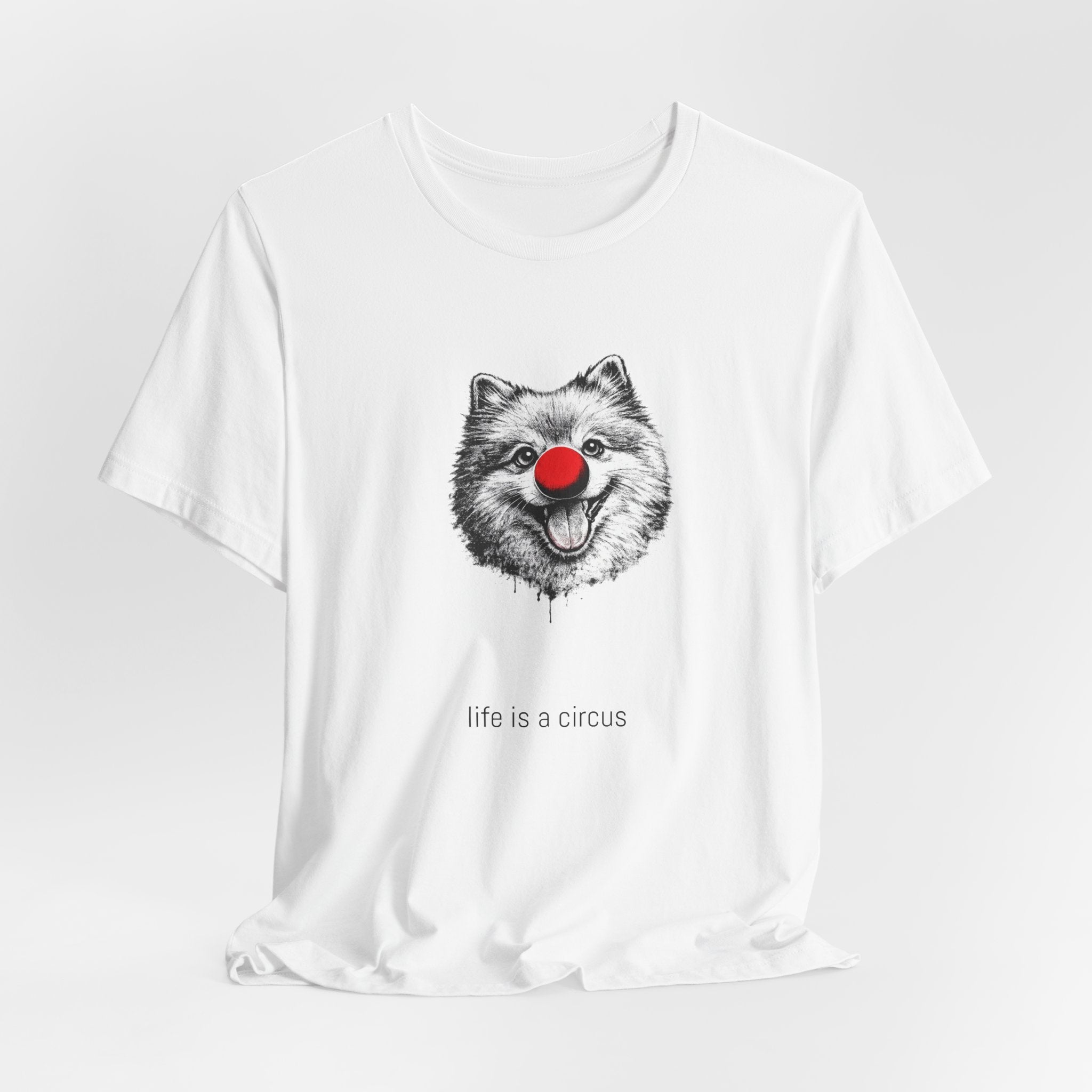 PLUME the Pomeranian — Life is a Circus Garment-Dyed Tee
