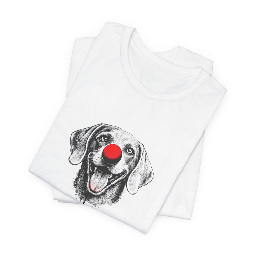 ASH the Weimaraner — Life is a Circus Garment-Dyed Tee