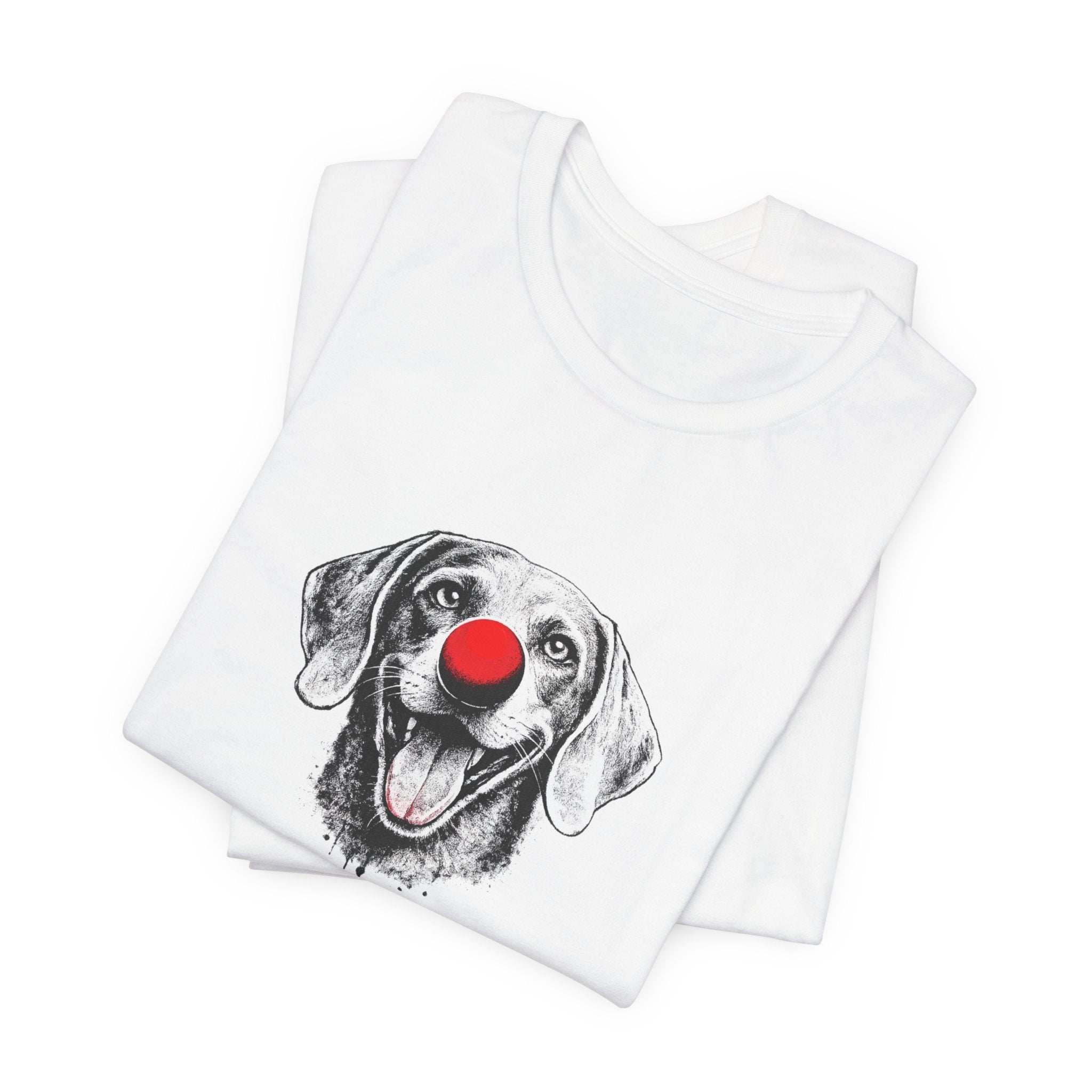 ASH the Weimaraner — Life is a Circus Garment-Dyed Tee