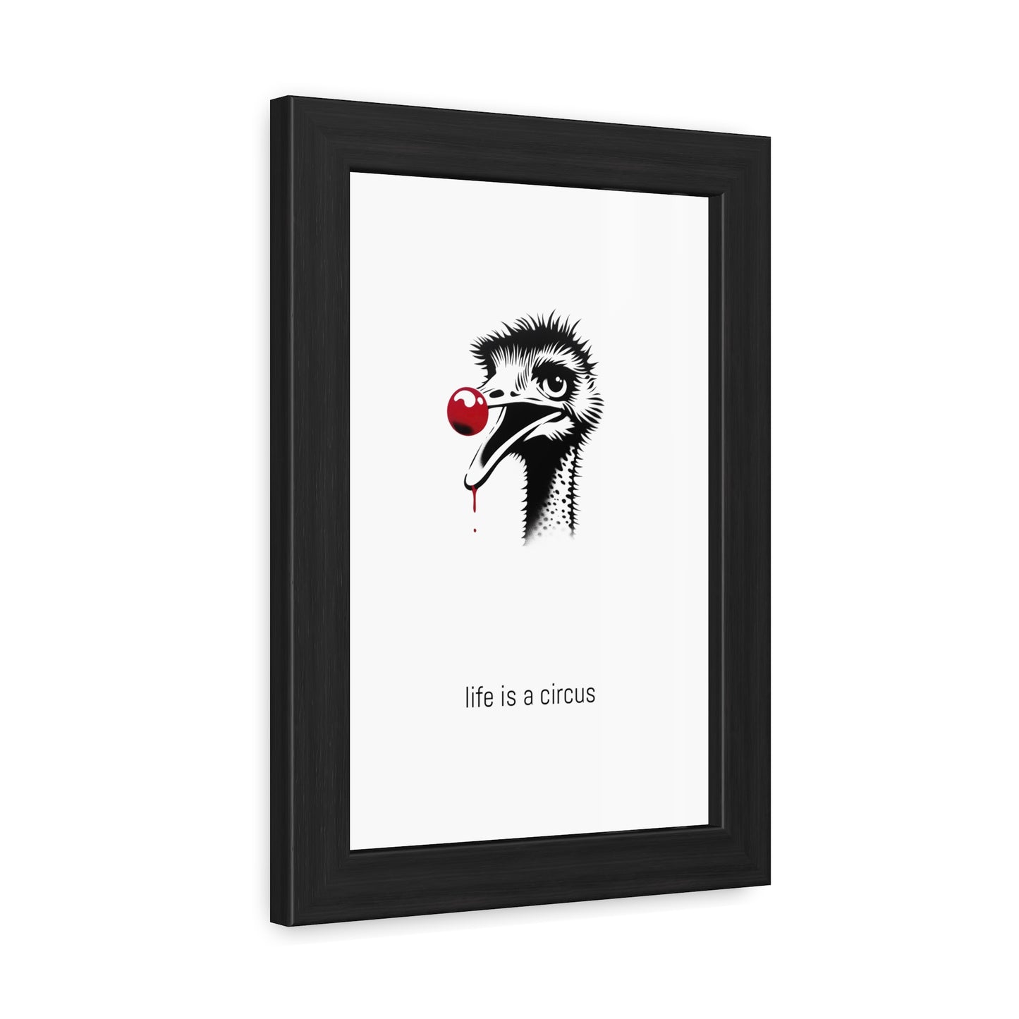 Dot — Anxious, scatterbrained, head in the sand about everything. Somehow always fine. — 'Life Is a Circus' Art Print