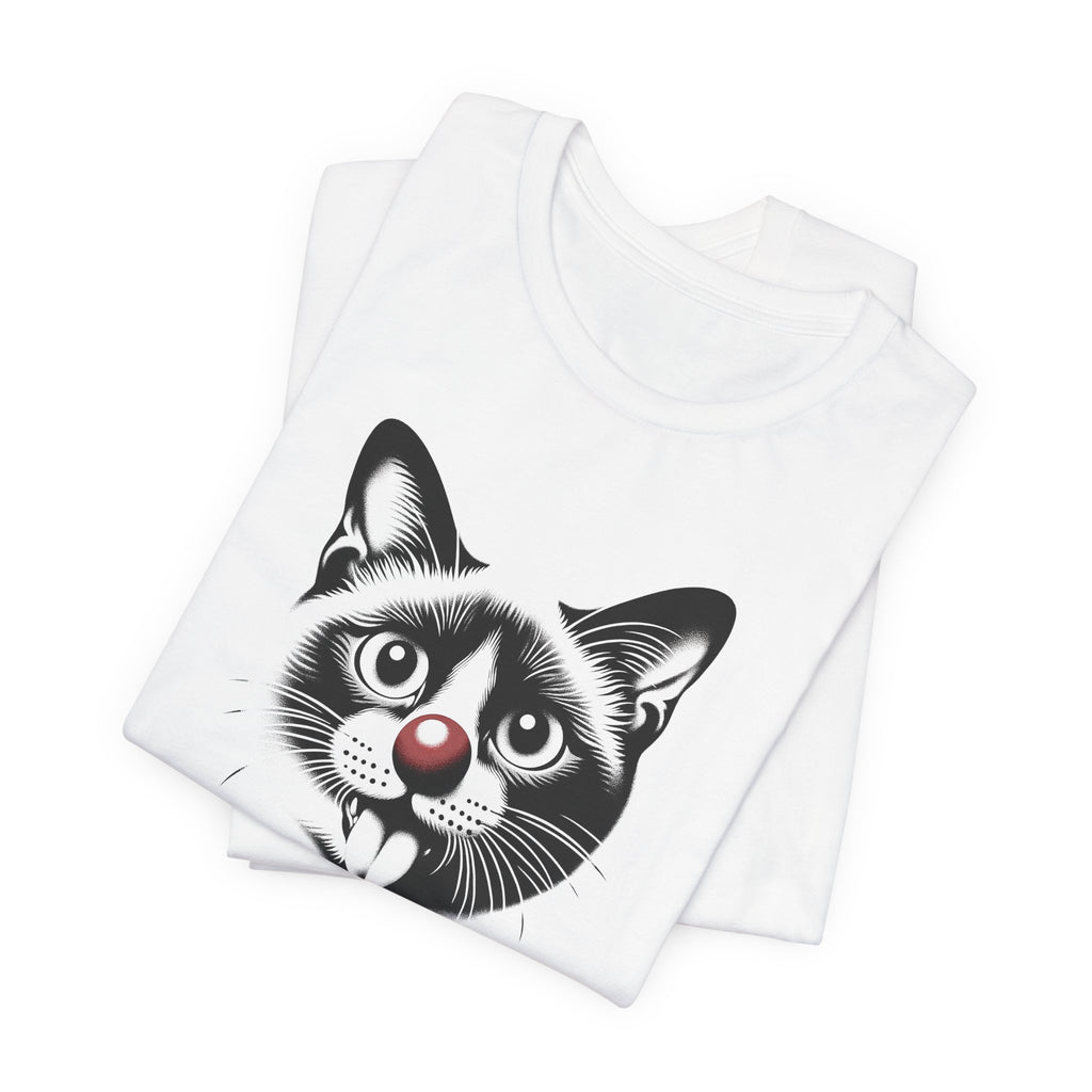 RUE the Burmese cat — Life is a Circus Garment-Dyed Tee