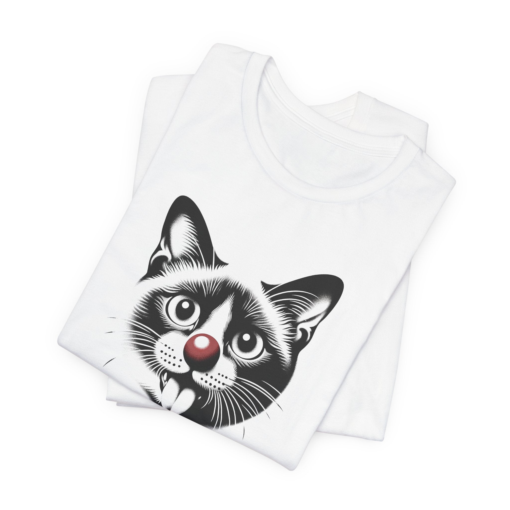 RUE the Burmese cat — Life is a Circus Garment-Dyed Tee