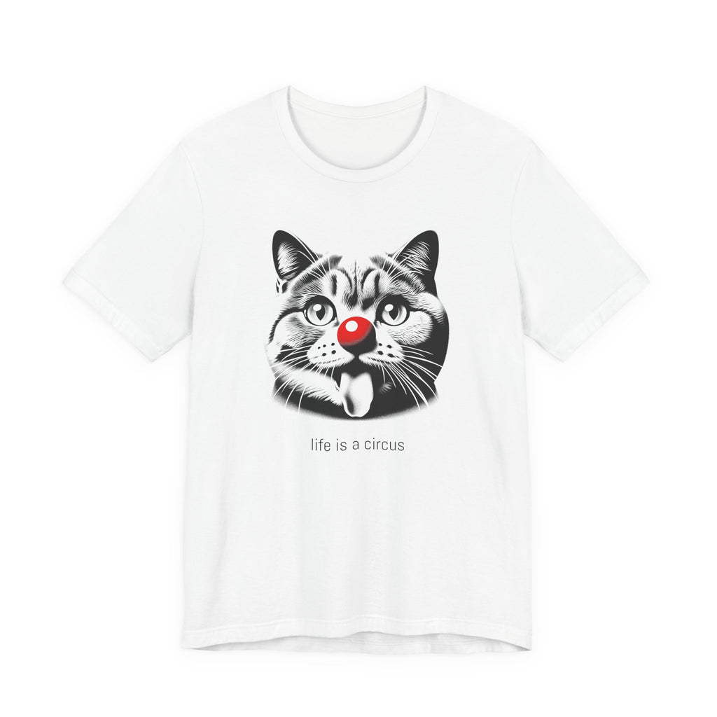 FIG the British Shorthair — Life is a Circus Garment-Dyed Tee