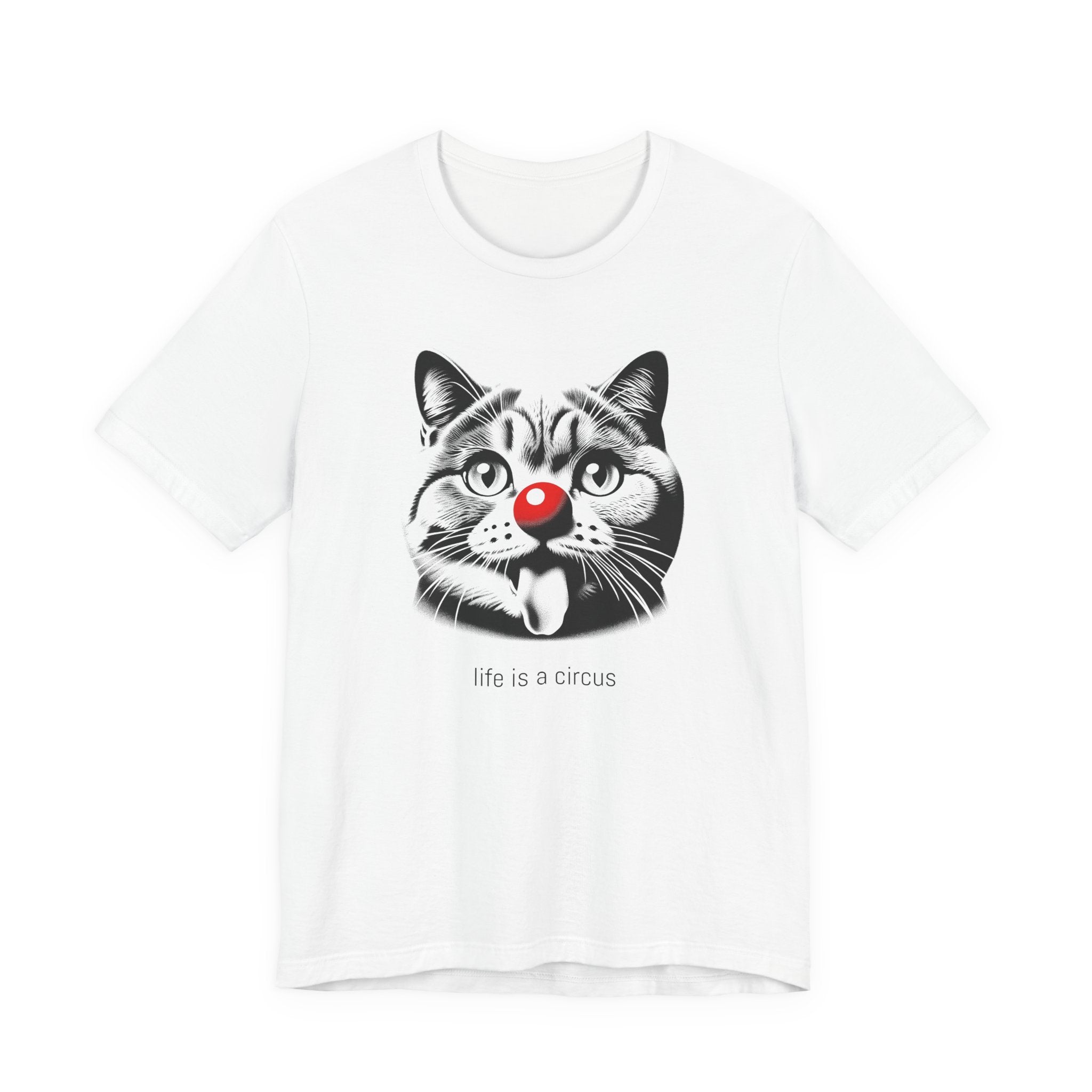 FIG the British Shorthair — Life is a Circus Garment-Dyed Tee