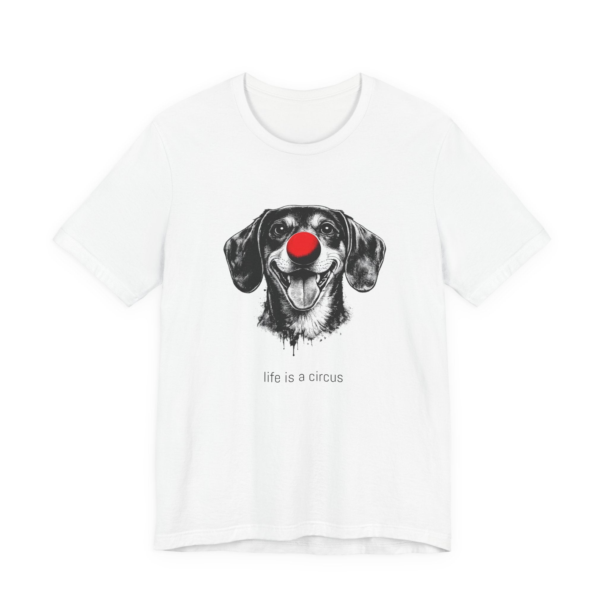 OTTO the Dachshund — Life is a Circus Garment-Dyed Tee