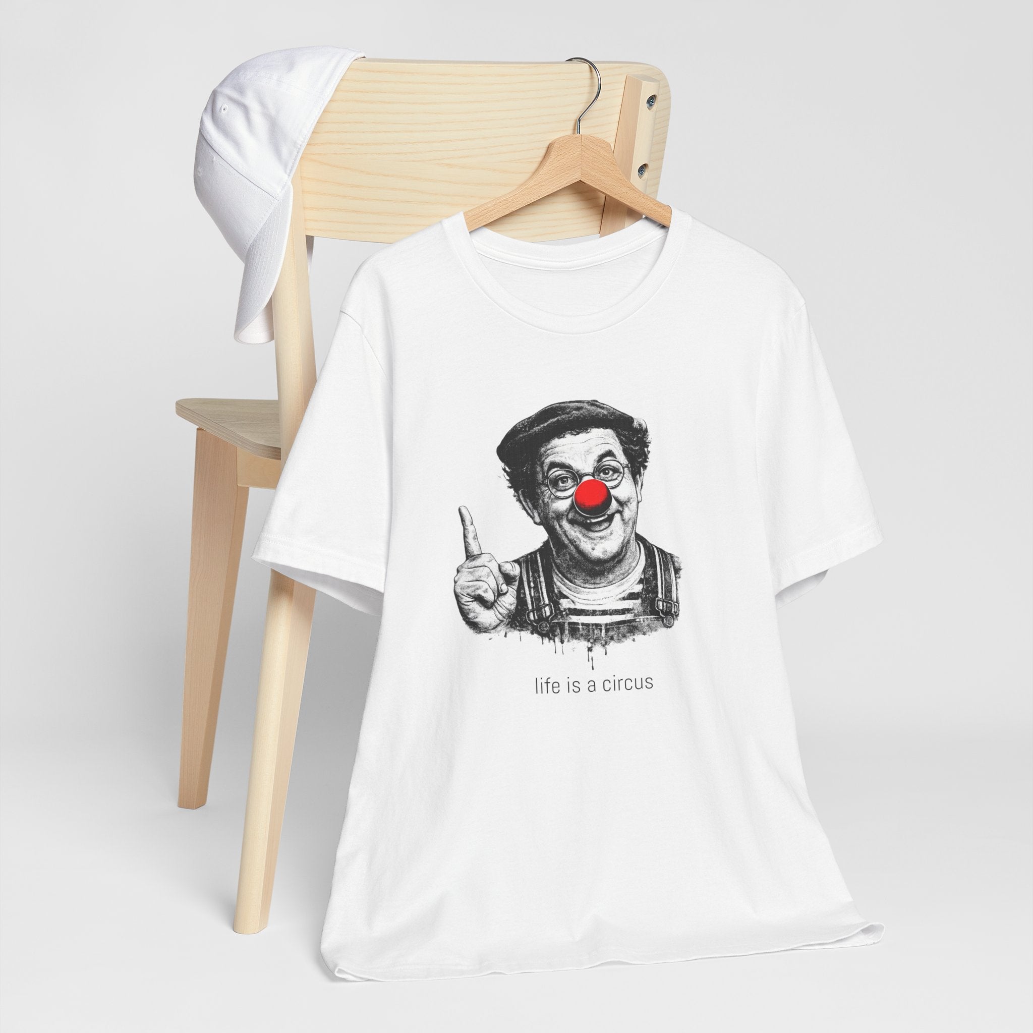 THE CLOWN — Life is a Circus Garment-Dyed Tee