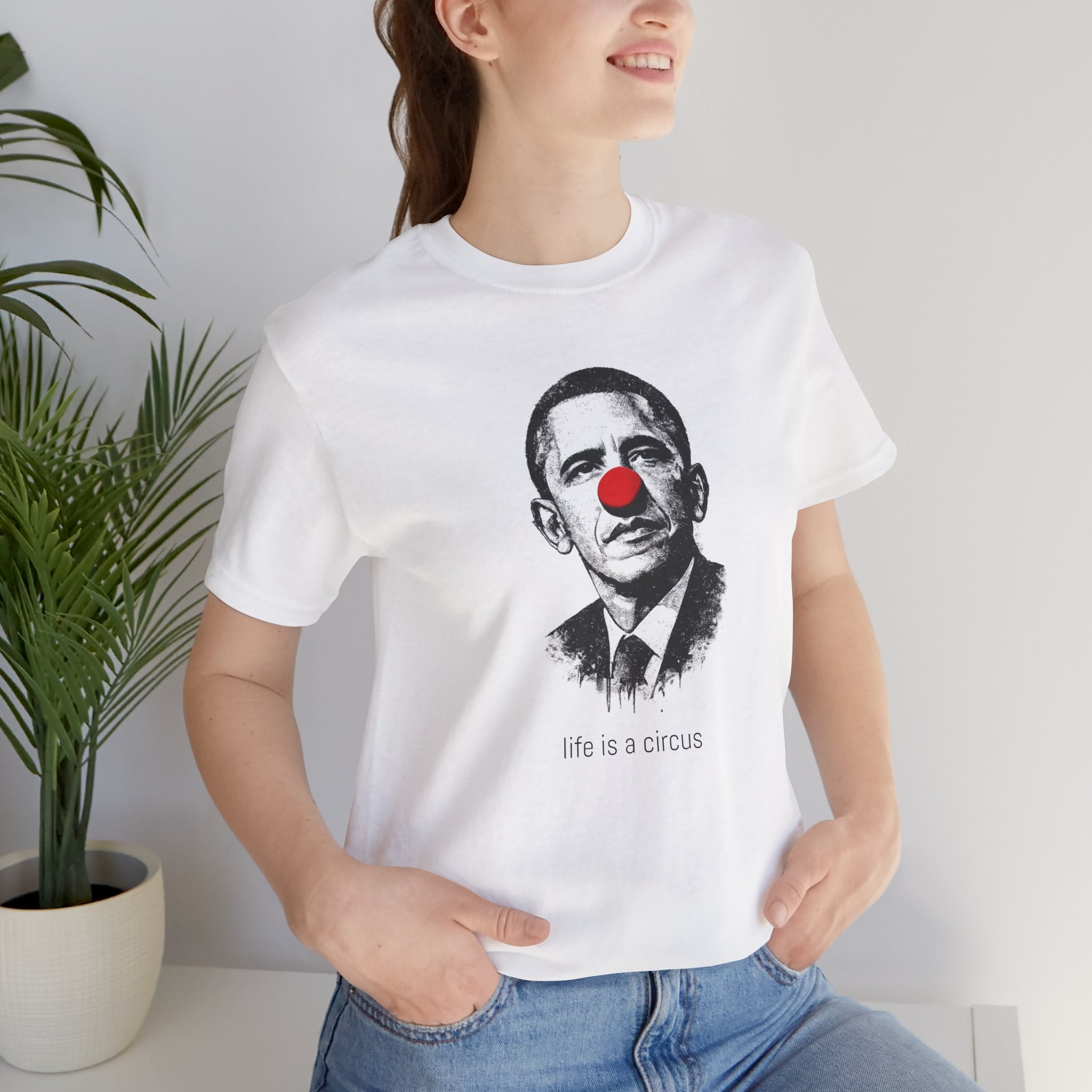 THE PRESIDENT — Life is a Circus Garment-Dyed Tee