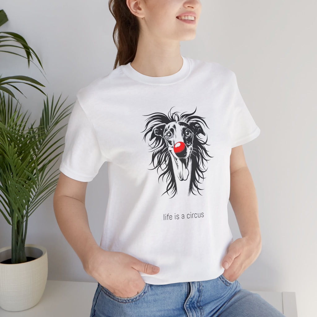 IGGY the Greyhound — Life is a Circus Garment-Dyed Tee