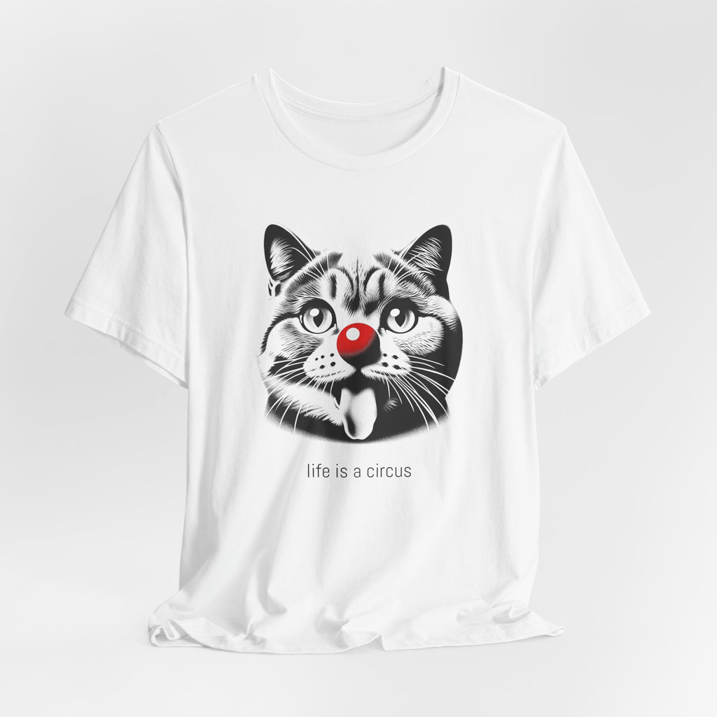 FIG the British Shorthair — Life is a Circus Garment-Dyed Tee