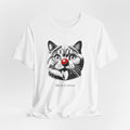 FIG the British Shorthair — Life is a Circus Garment-Dyed Tee