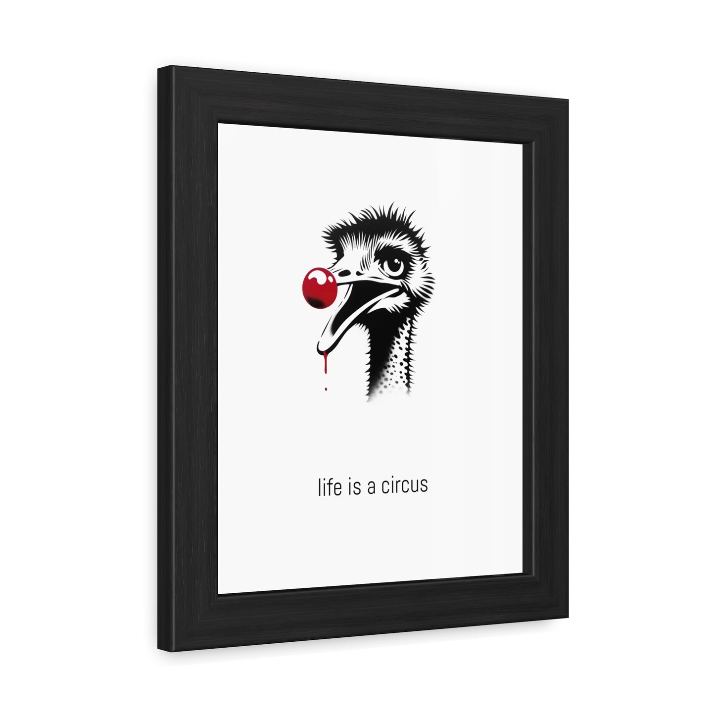 Dot — Anxious, scatterbrained, head in the sand about everything. Somehow always fine. — 'Life Is a Circus' Art Print