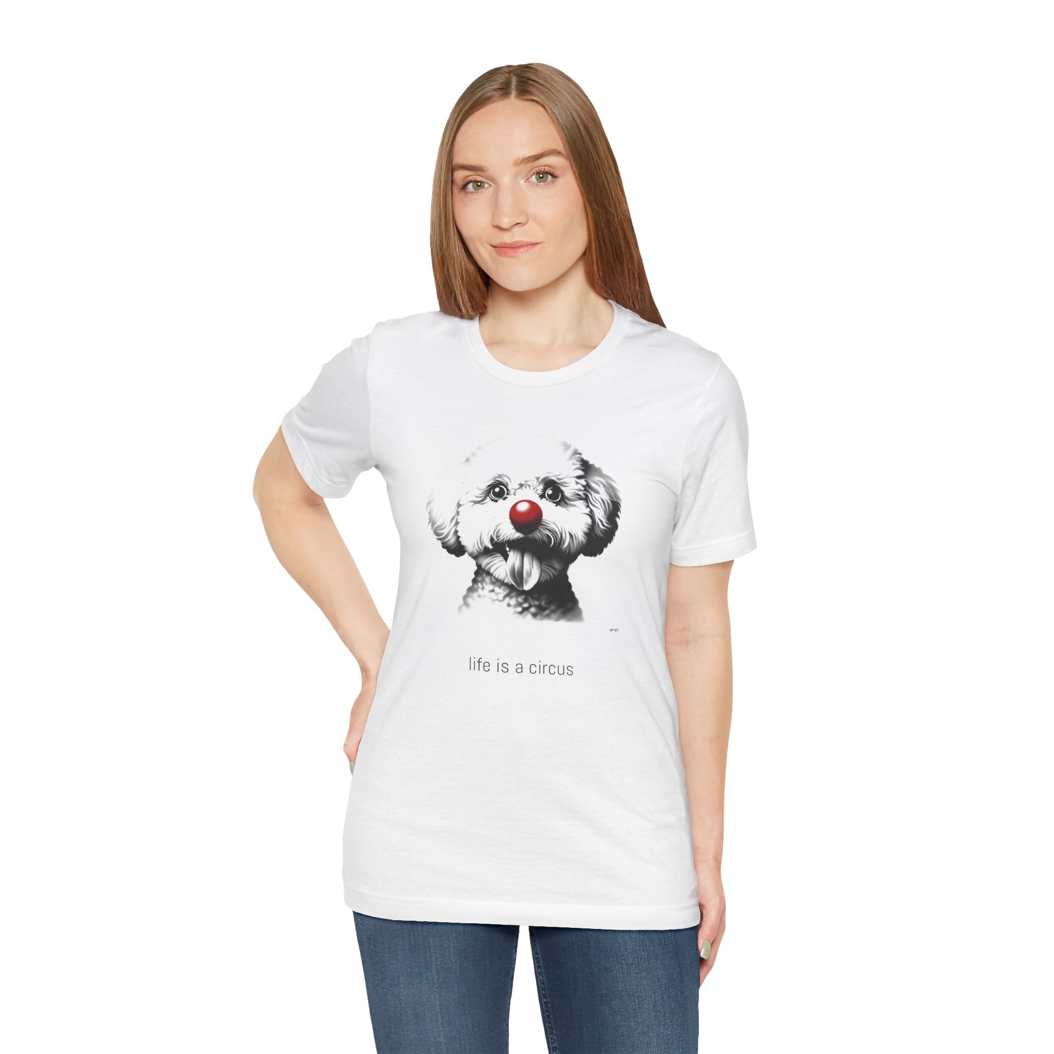 BOBO the Bichon Frisé — Life is a Circus Garment-Dyed Tee