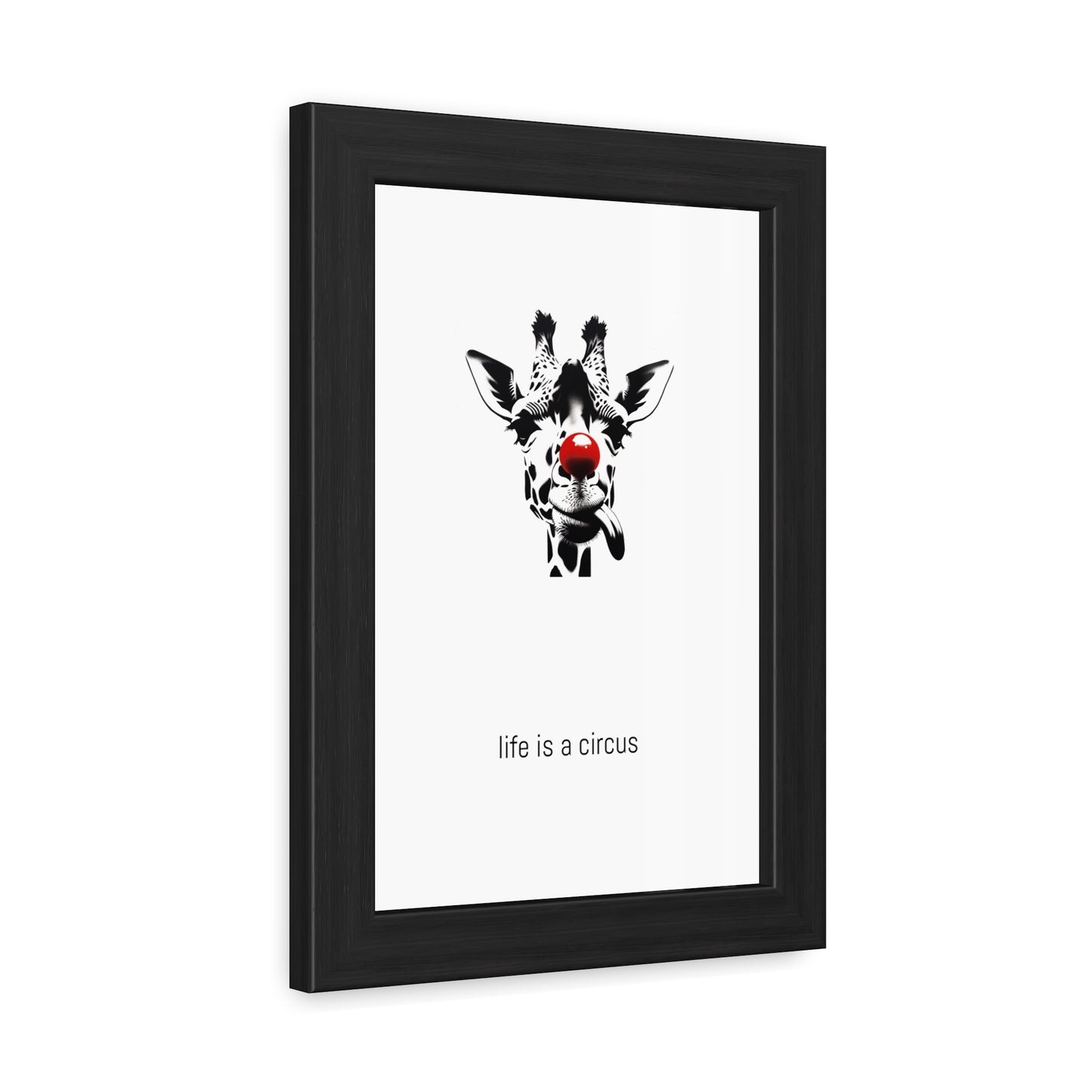 Greta — Too tall for most problems, too aloof to care about the rest. — 'Life Is a Circus' Art Print