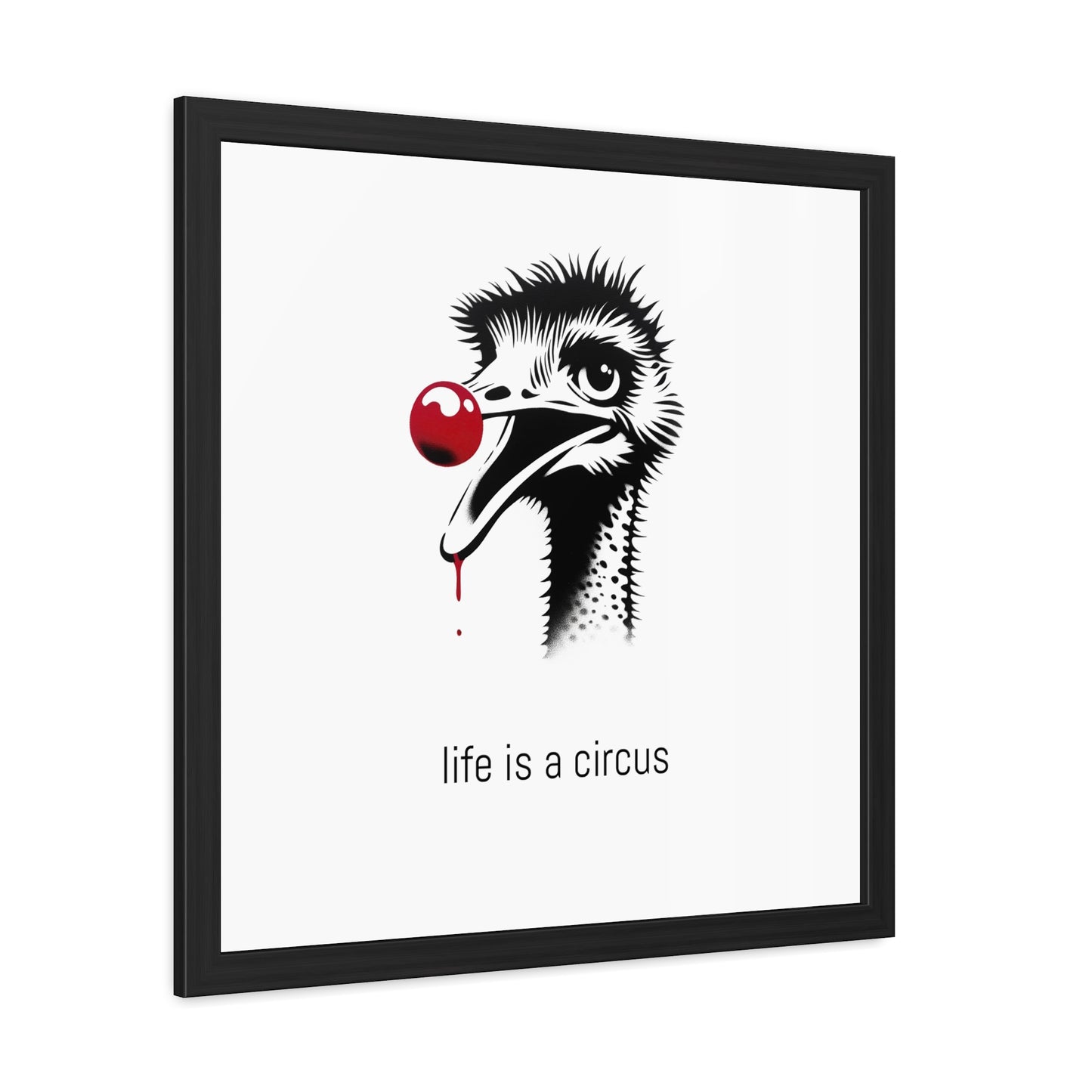 Dot — Anxious, scatterbrained, head in the sand about everything. Somehow always fine. — 'Life Is a Circus' Art Print