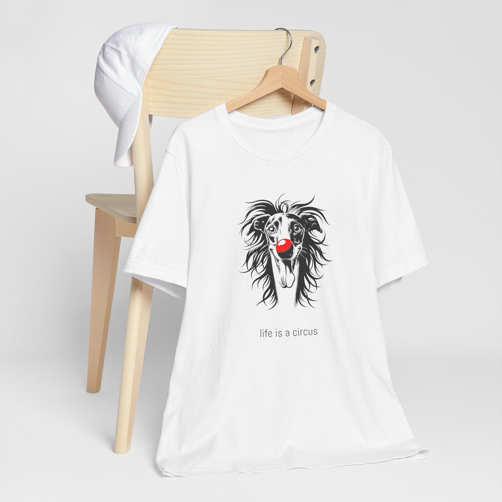 IGGY the Greyhound — Life is a Circus Garment-Dyed Tee