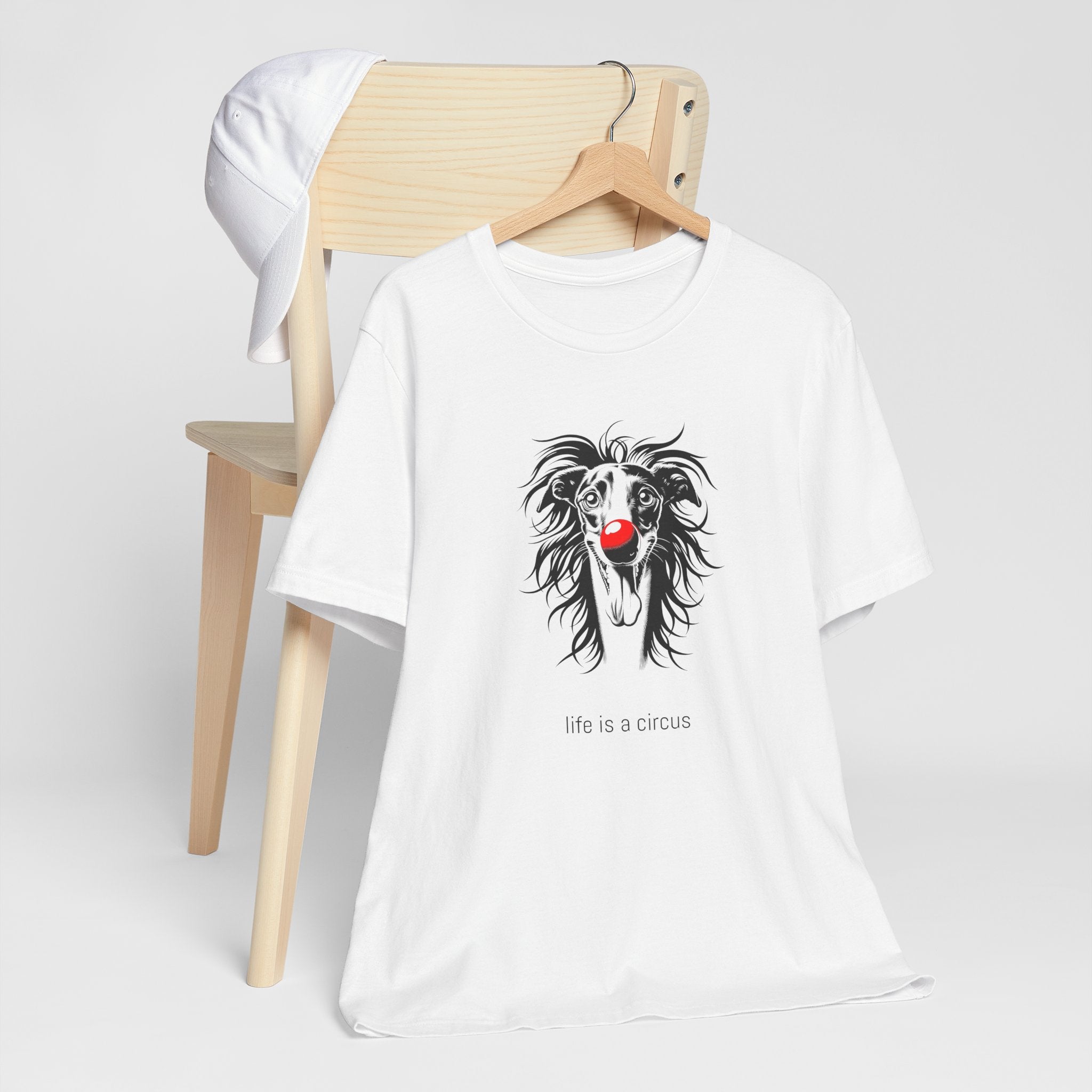 IGGY the Greyhound — Life is a Circus Garment-Dyed Tee