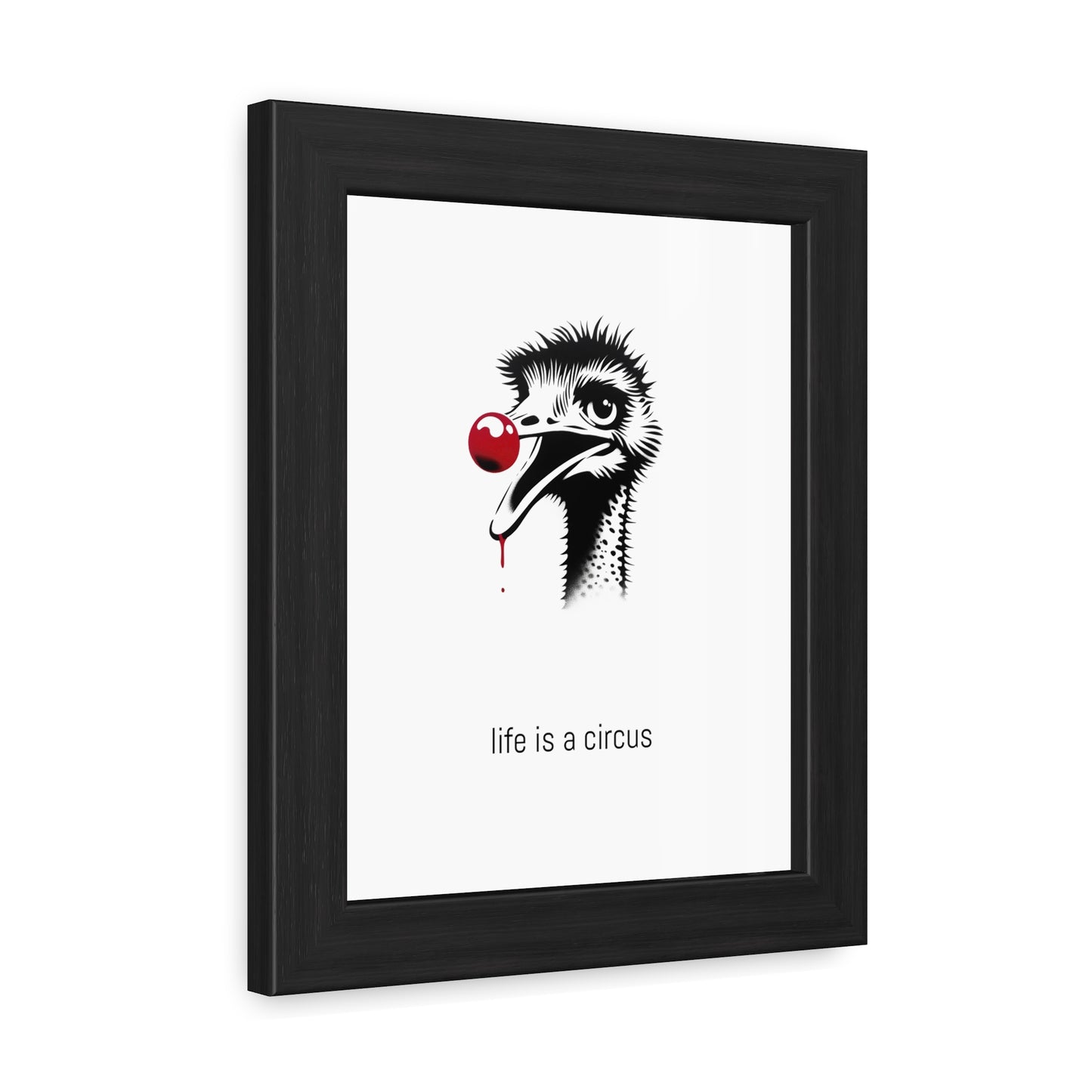 Dot — Anxious, scatterbrained, head in the sand about everything. Somehow always fine. — 'Life Is a Circus' Art Print