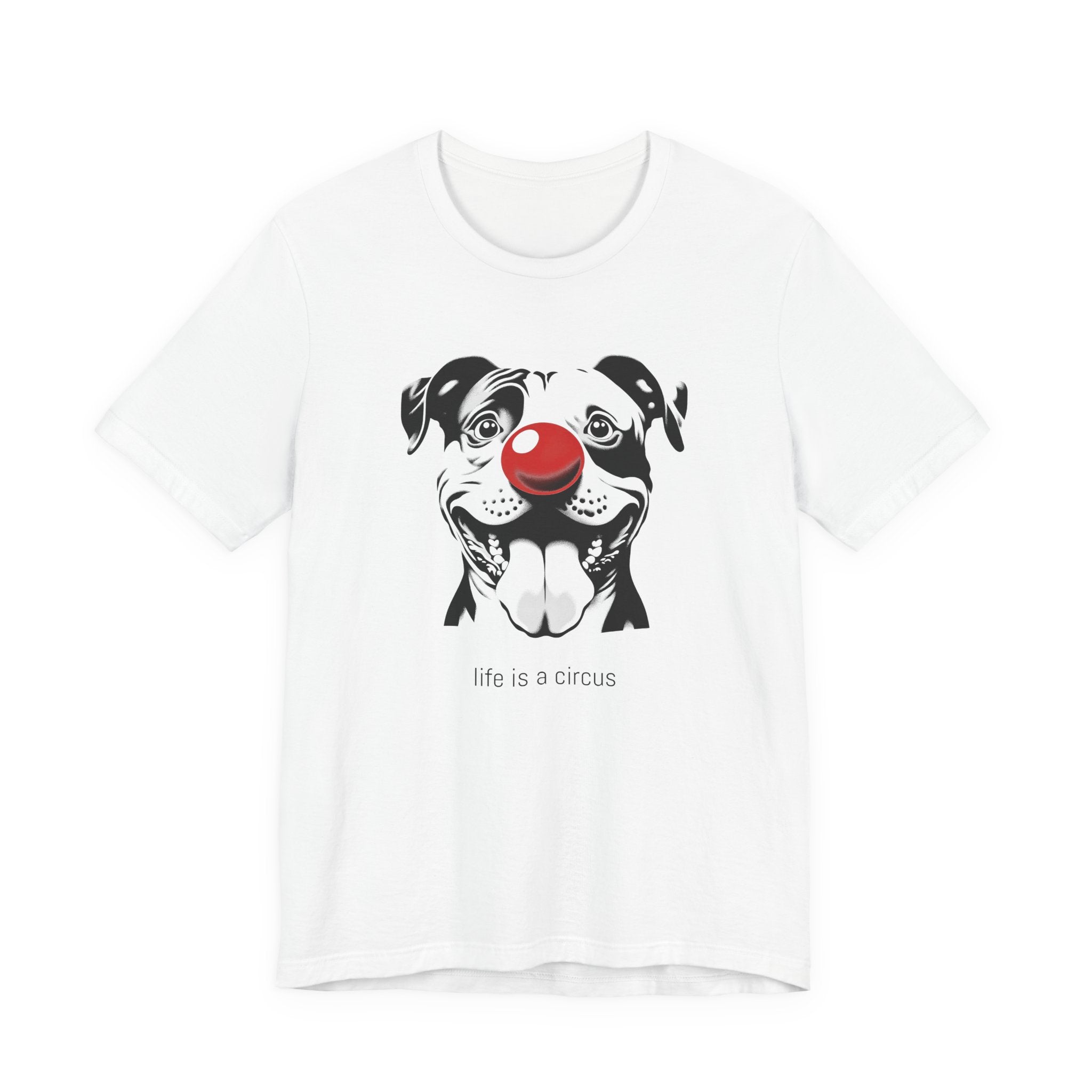 KNOX the Pit Bull — Life is a Circus Garment-Dyed Tee