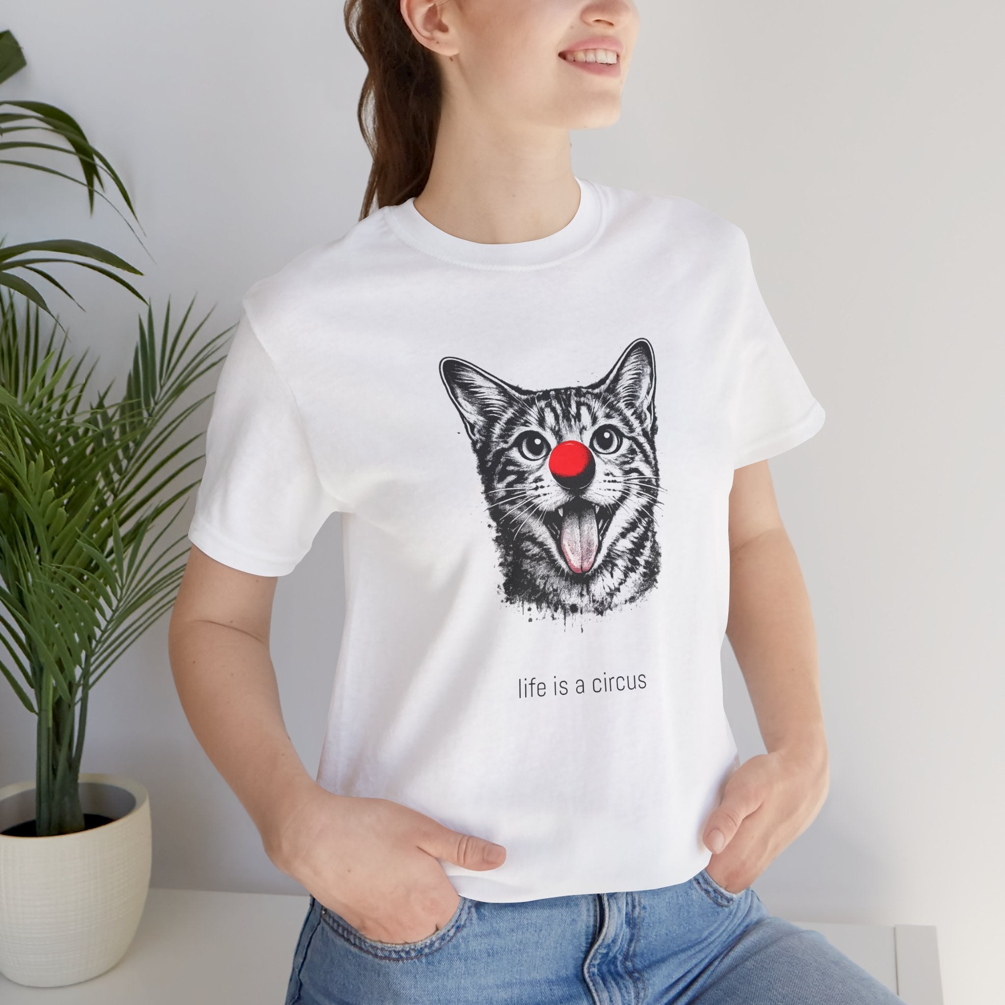 ROUX the Bengal — Life is a Circus Garment-Dyed Tee