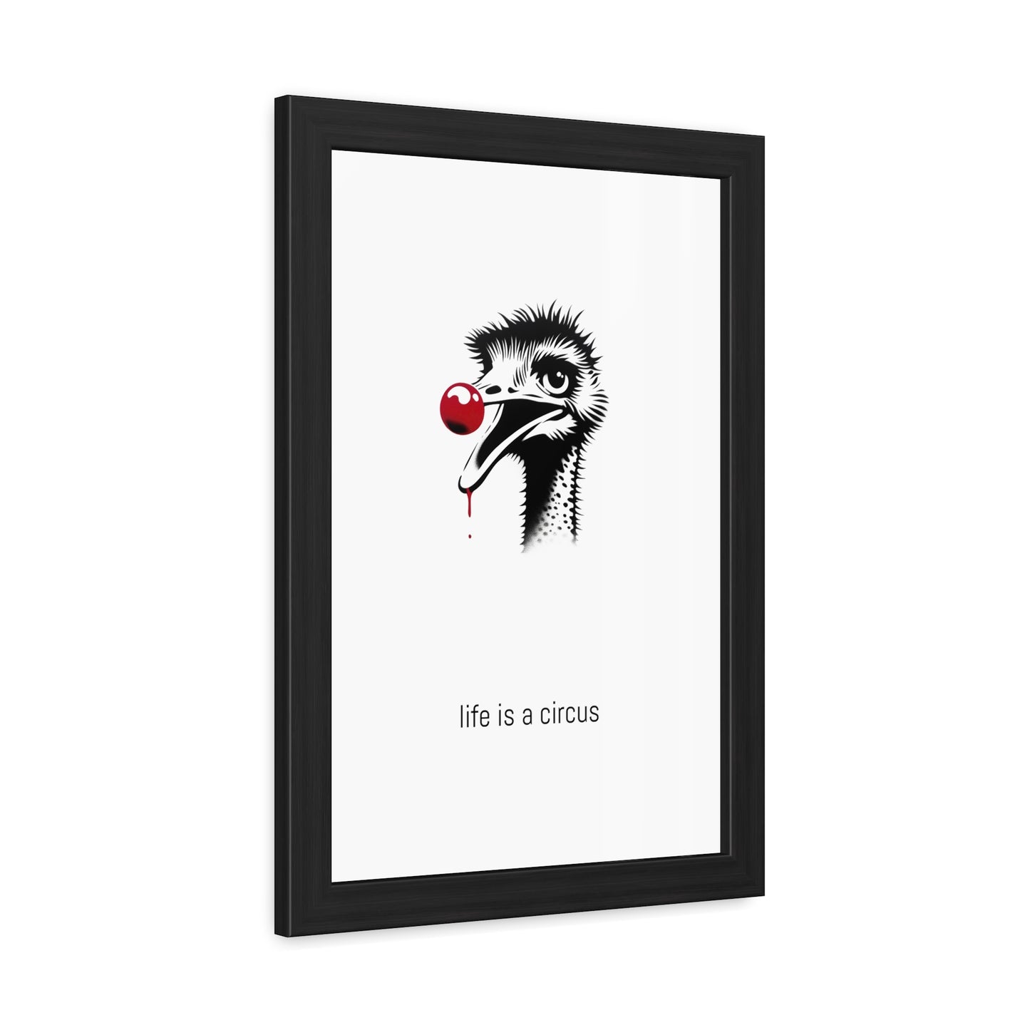 Dot — Anxious, scatterbrained, head in the sand about everything. Somehow always fine. — 'Life Is a Circus' Art Print