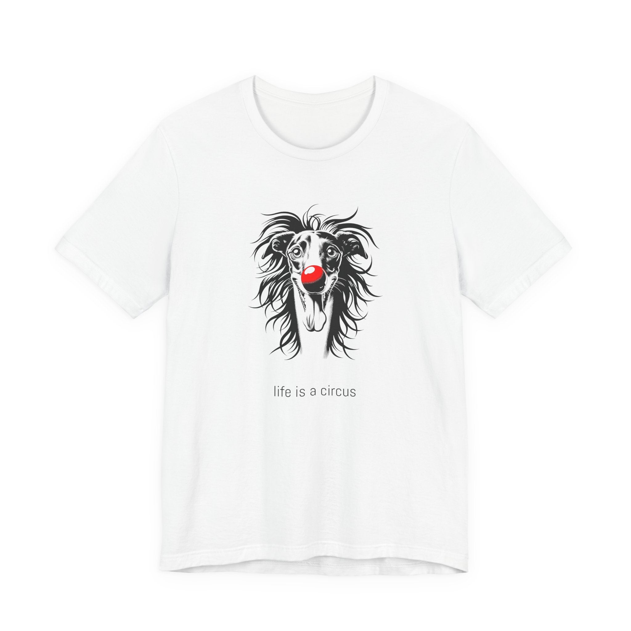 IGGY the Greyhound — Life is a Circus Garment-Dyed Tee