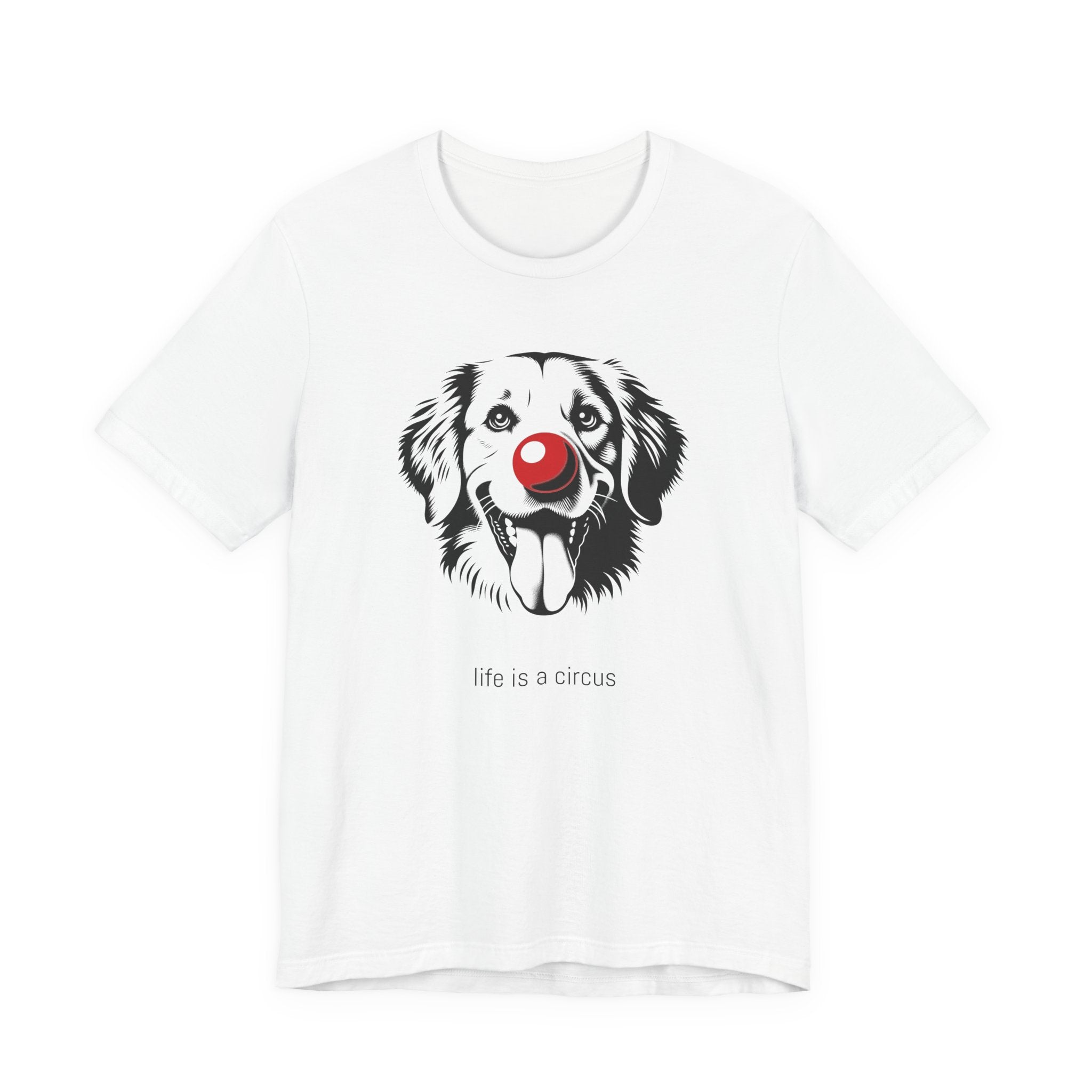 EARL the Golden Retriever — Life is a Circus Garment-Dyed Tee