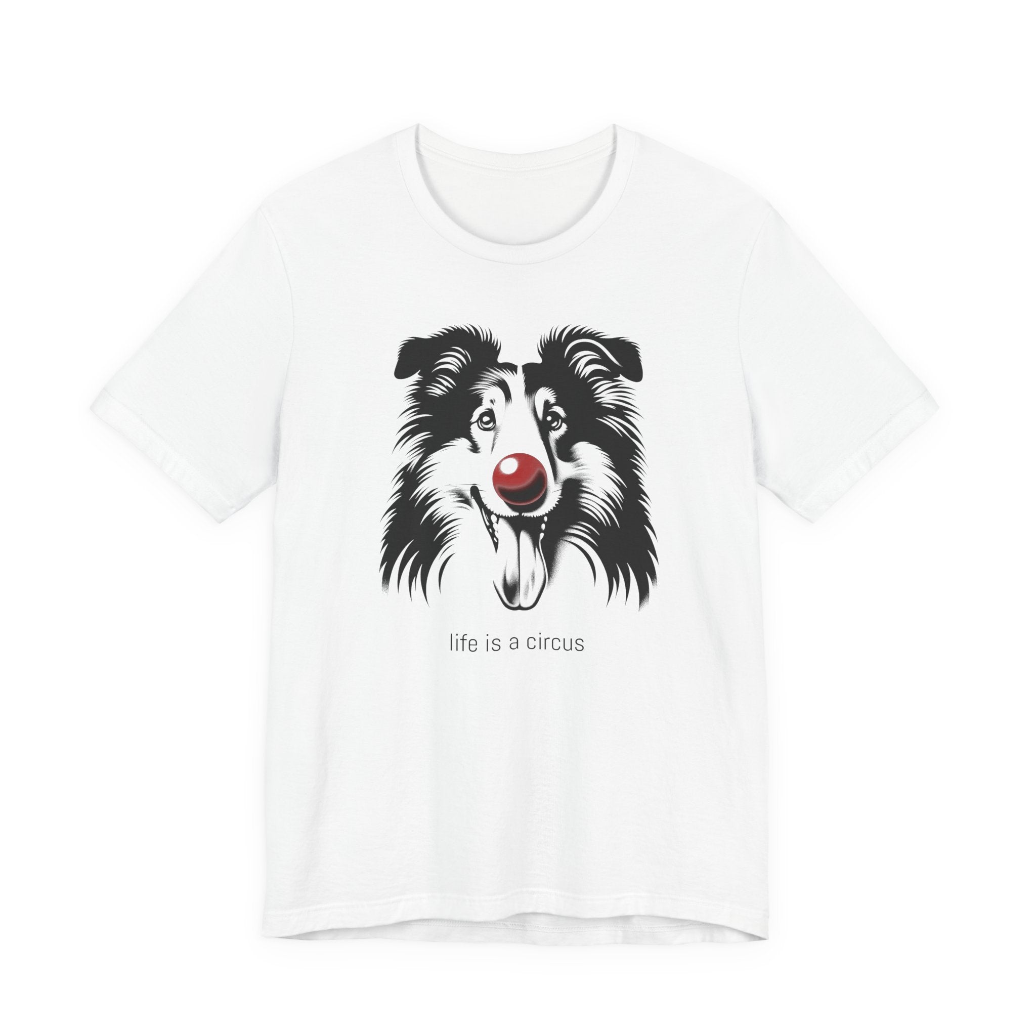 BEAU the Rough Collie — Life is a Circus Garment-Dyed Tee