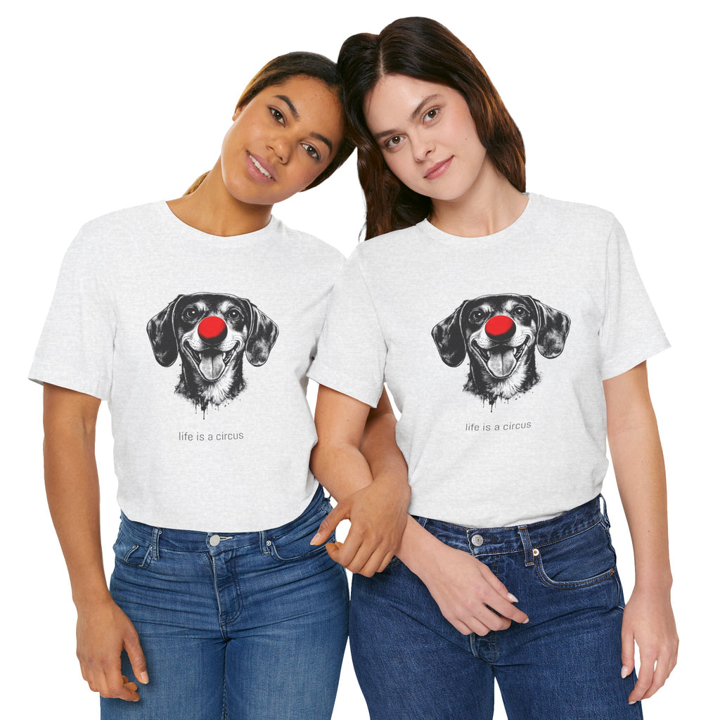 OTTO the Dachshund — Life is a Circus Garment-Dyed Tee