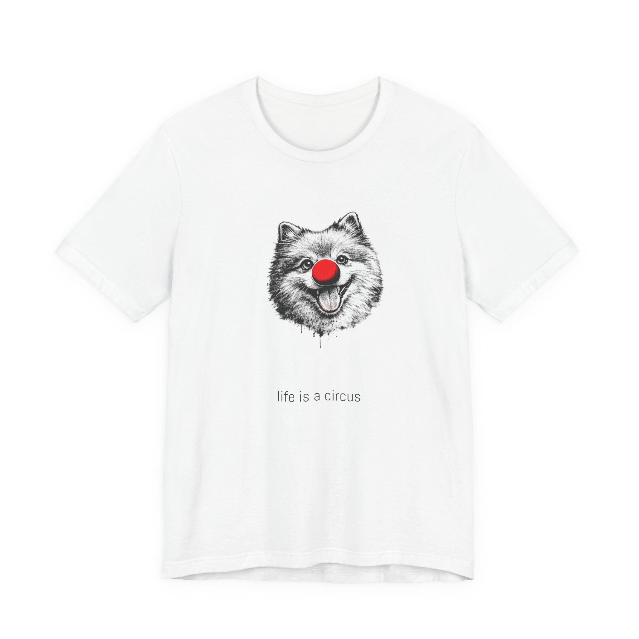 PLUME the Pomeranian — Life is a Circus Garment-Dyed Tee