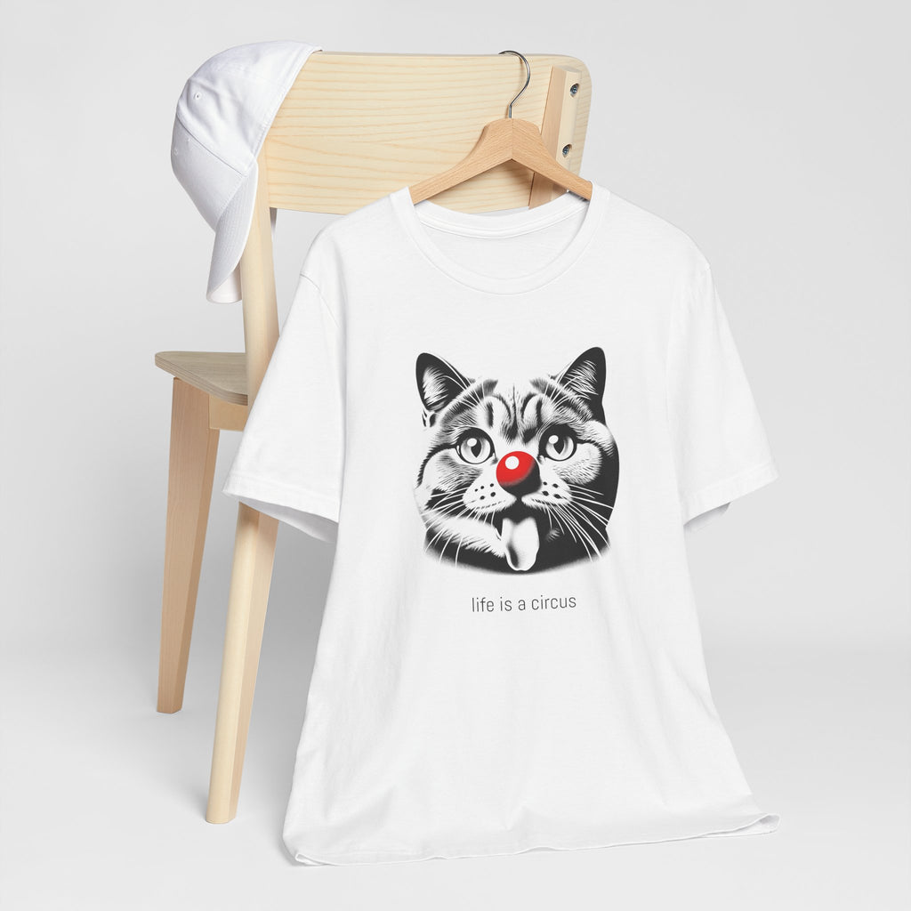FIG the British Shorthair — Life is a Circus Garment-Dyed Tee