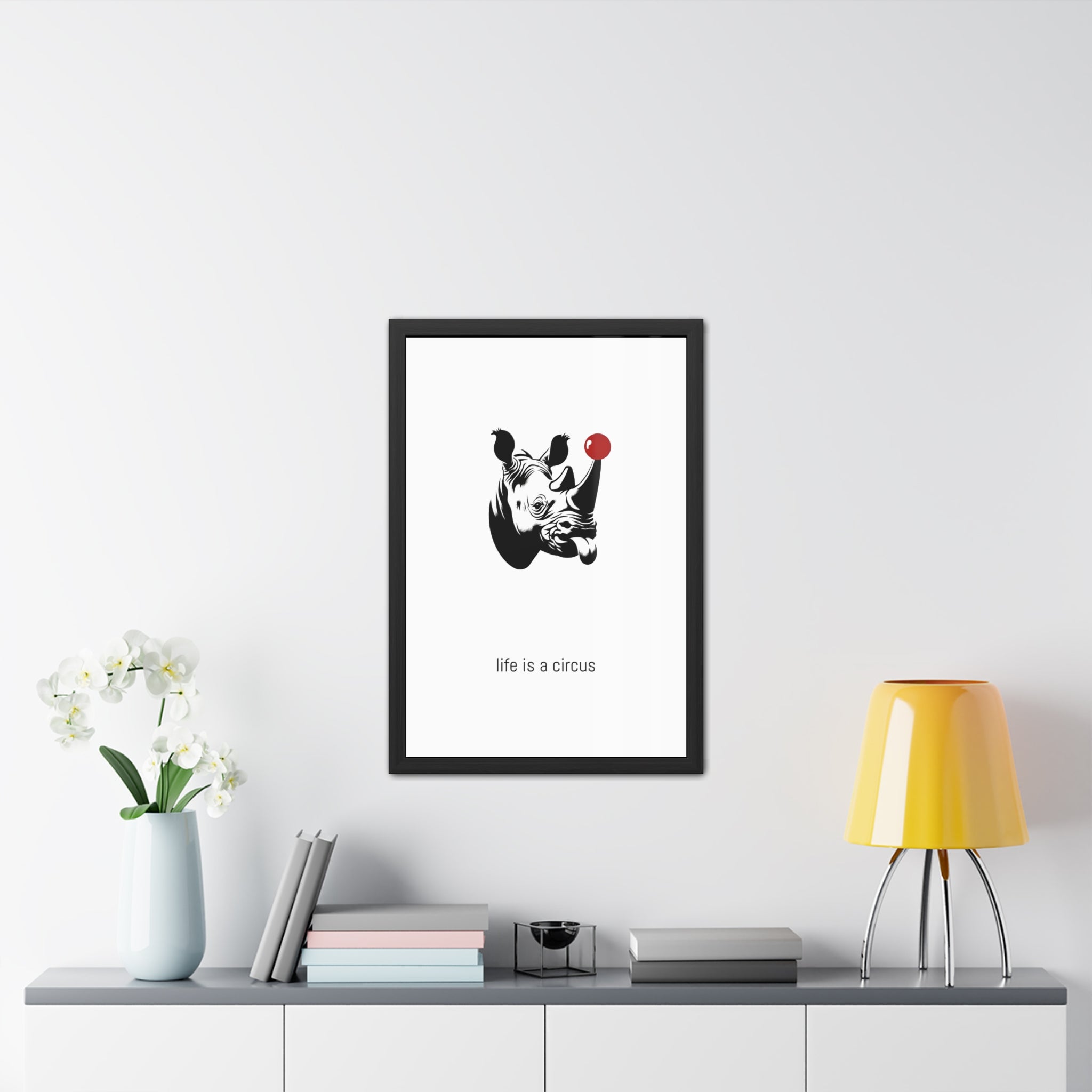 BRUNO — 'Life Is a Circus' Art Print