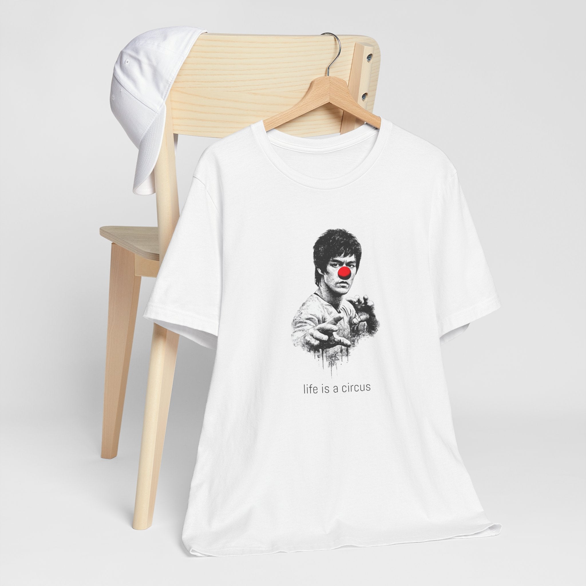 THE DRAGON — Life is a Circus Garment-Dyed Tee